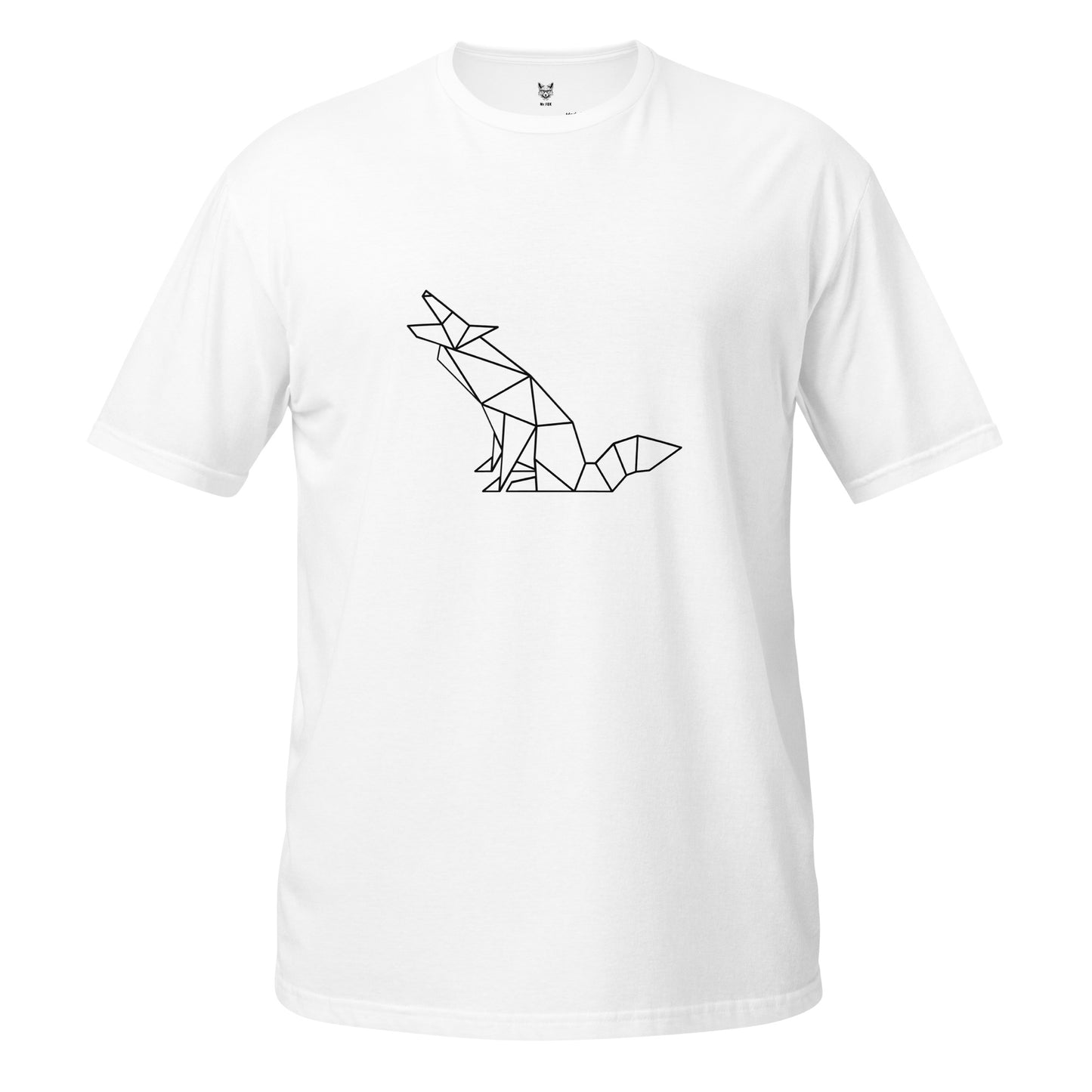 Short-Sleeve Unisex T-Shirt "LINEAR WOLF" ID: 400 (PREMIUM)