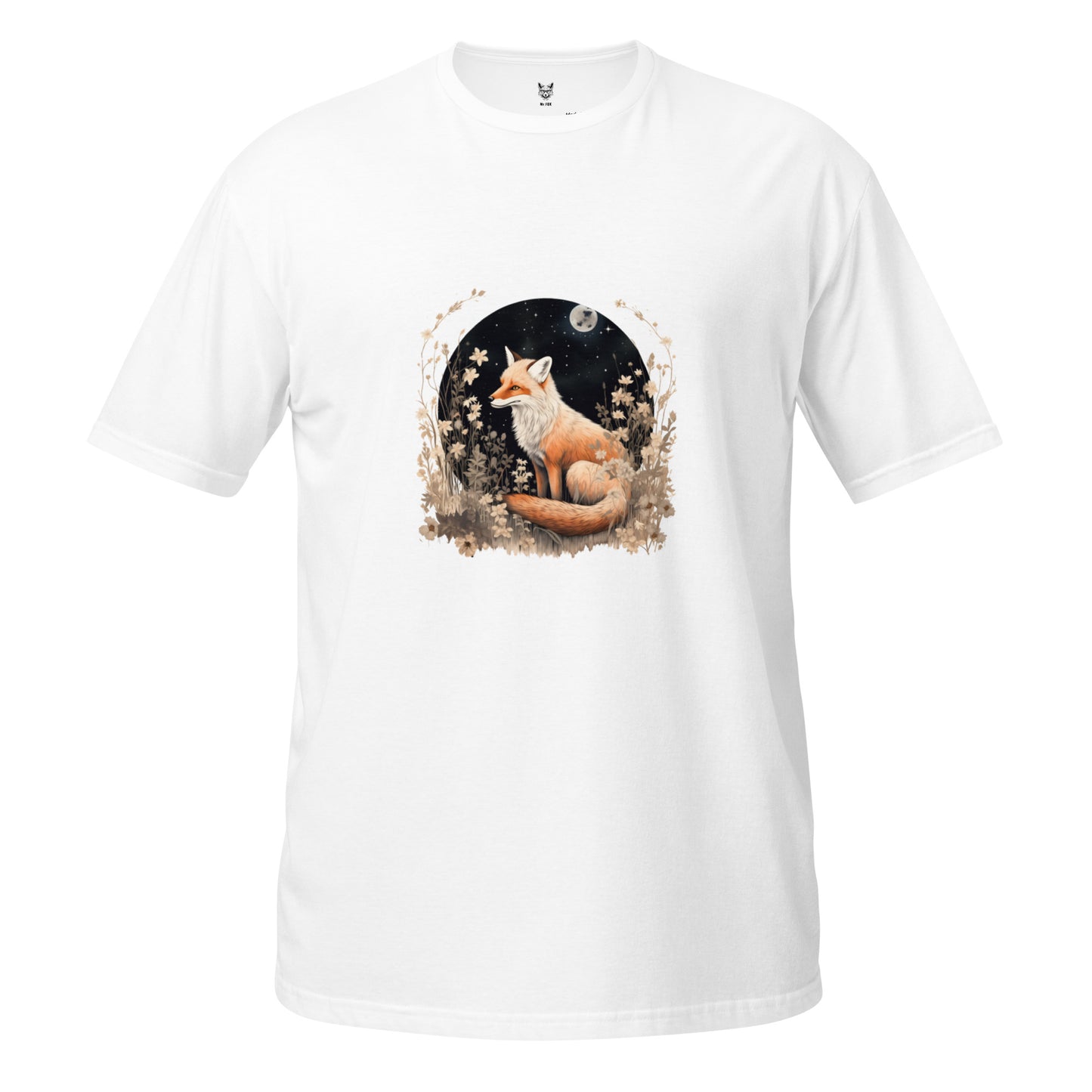 T-shirt unisex z krótkim rękawem „FOX RETRO” ID: 404 (PREMIUM)