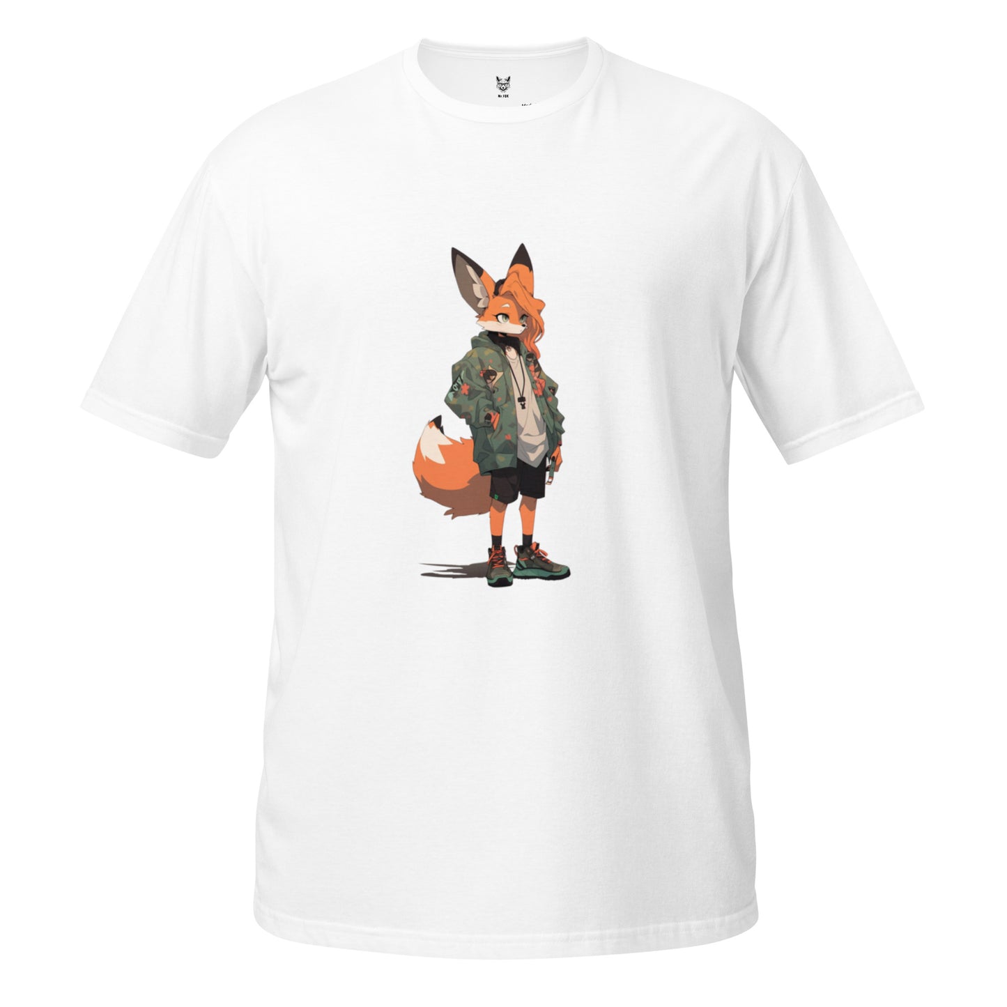 Short-Sleeve Unisex T-Shirt "FOX ANIME" ID: 406 (PREMIUM)