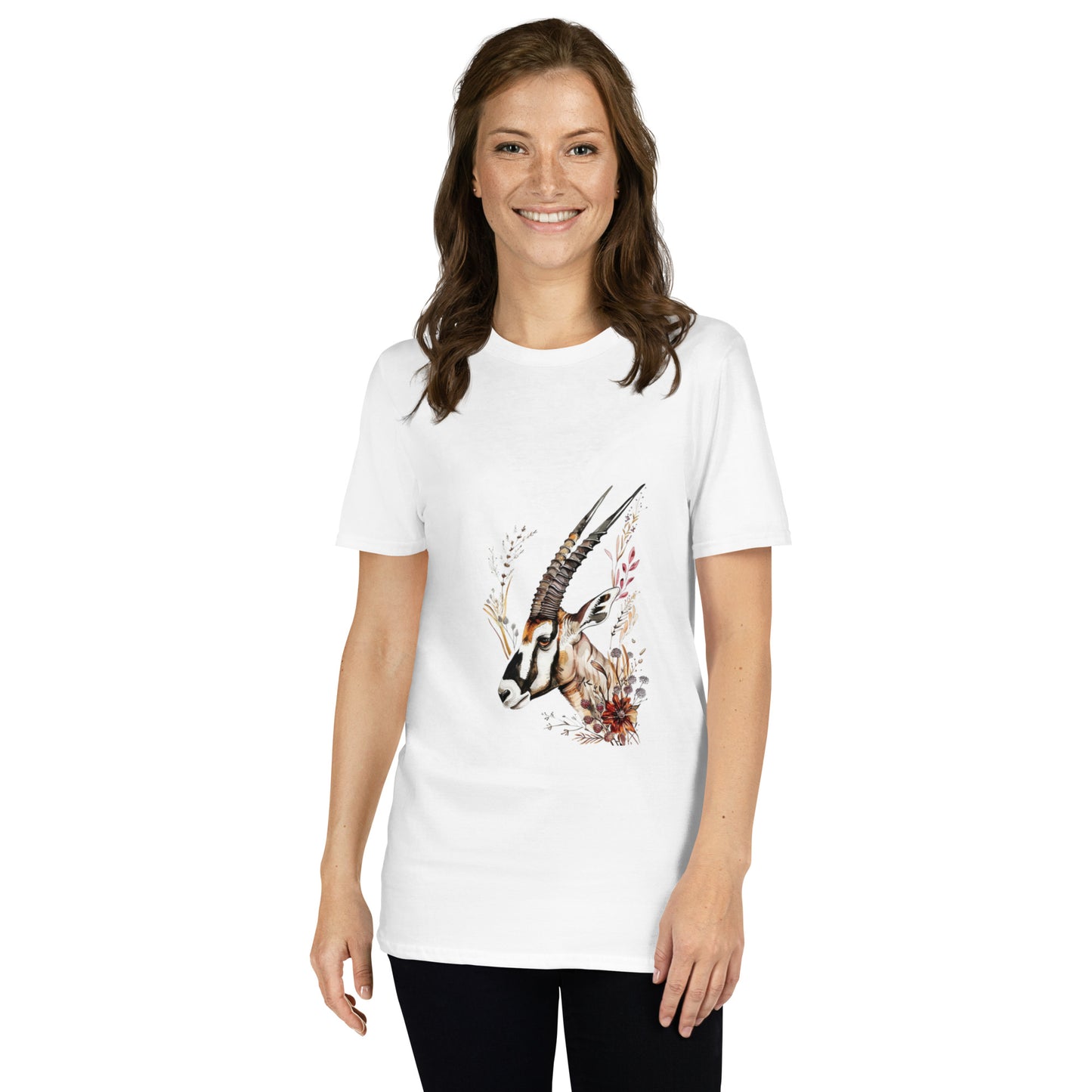 T-shirt unisex z krótkim rękawem „Animals Art” ID: 414 (PREMIUM)