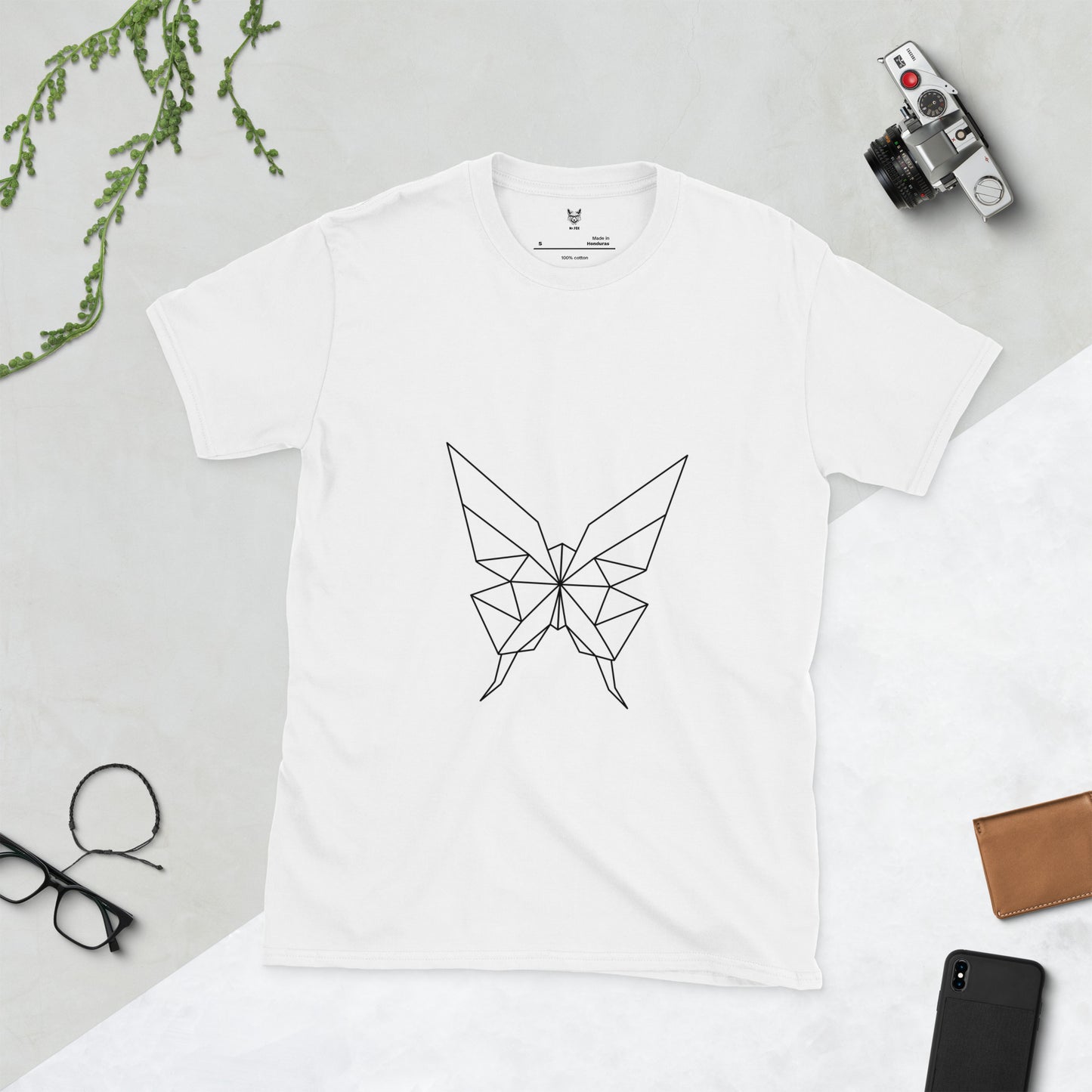 Short-Sleeve Unisex T-Shirt "Butterfly" ID: 415 (PREMIUM)