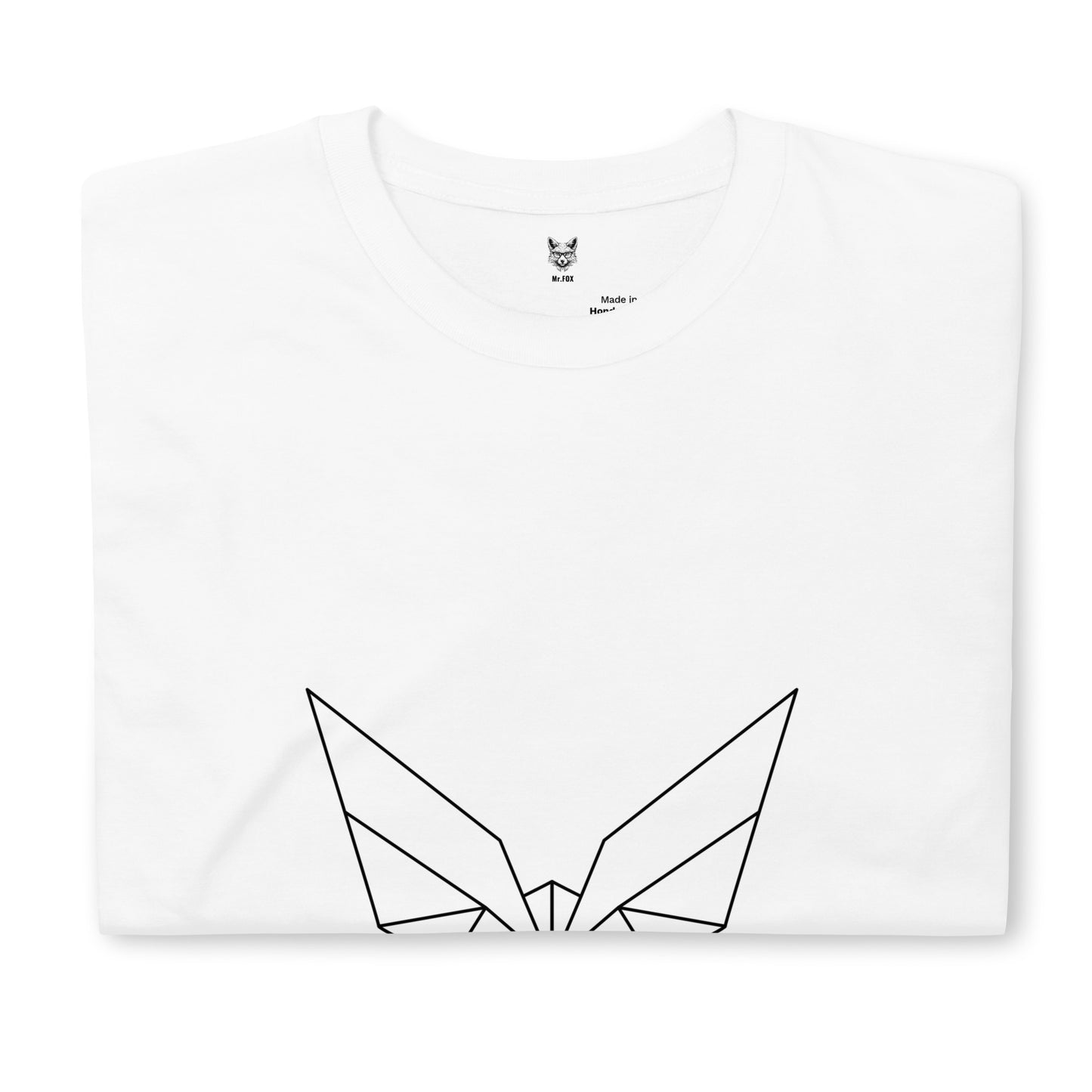 Koszulka unisex z krótkim rękawem „Motyl” ID: 415 (PREMIUM)