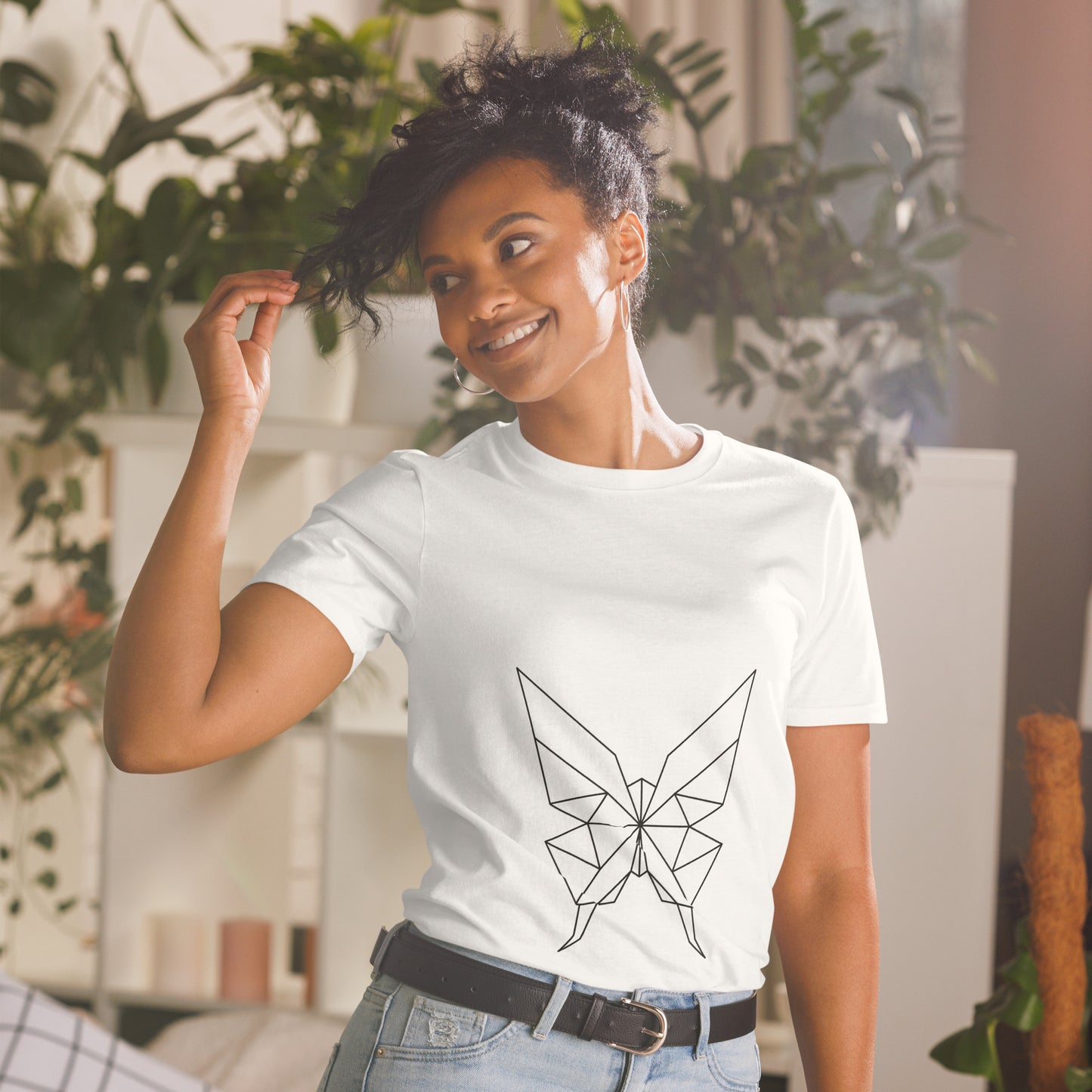 Short-Sleeve Unisex T-Shirt "Butterfly" ID: 415 (PREMIUM)