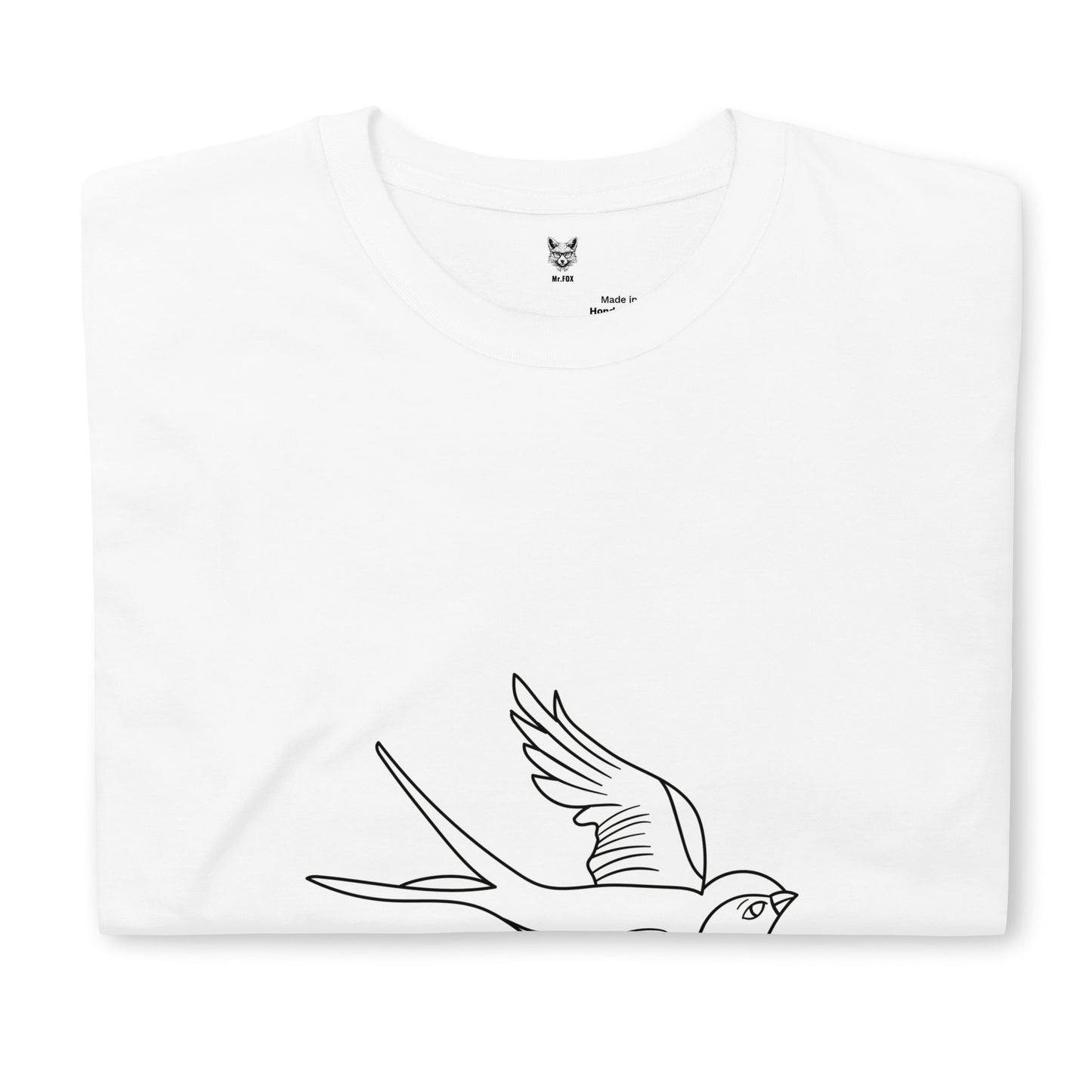 Koszulka unisex z krótkim rękawem „Birdie linear” ID: 426 (PREMIUM)