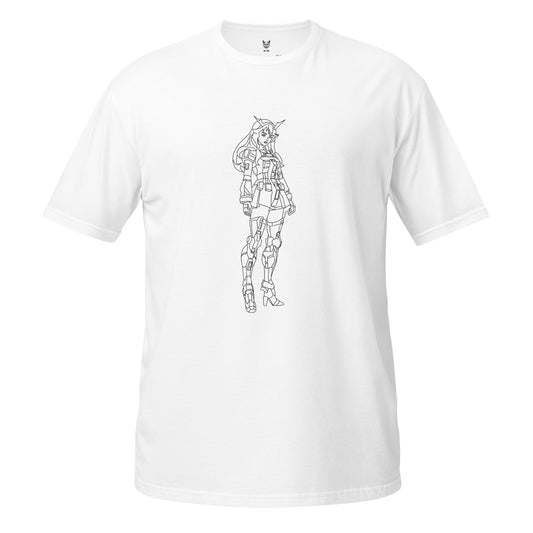 Short-Sleeve Unisex T-Shirt "Anime linear" ID: 429 (PREMIUM)