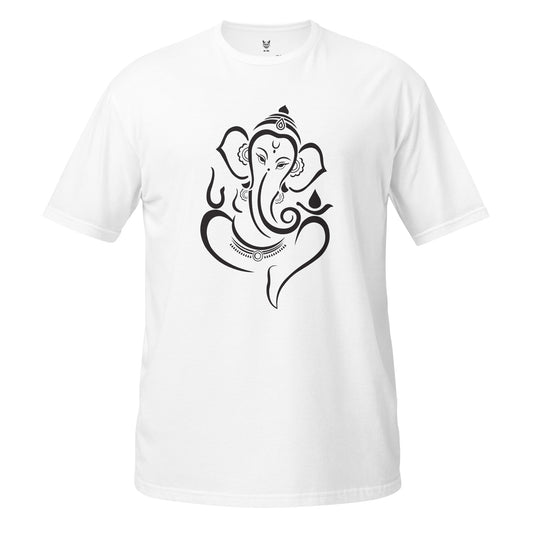 Short-Sleeve Unisex T-Shirt "Elephant linear" ID: 430 (PREMIUM)