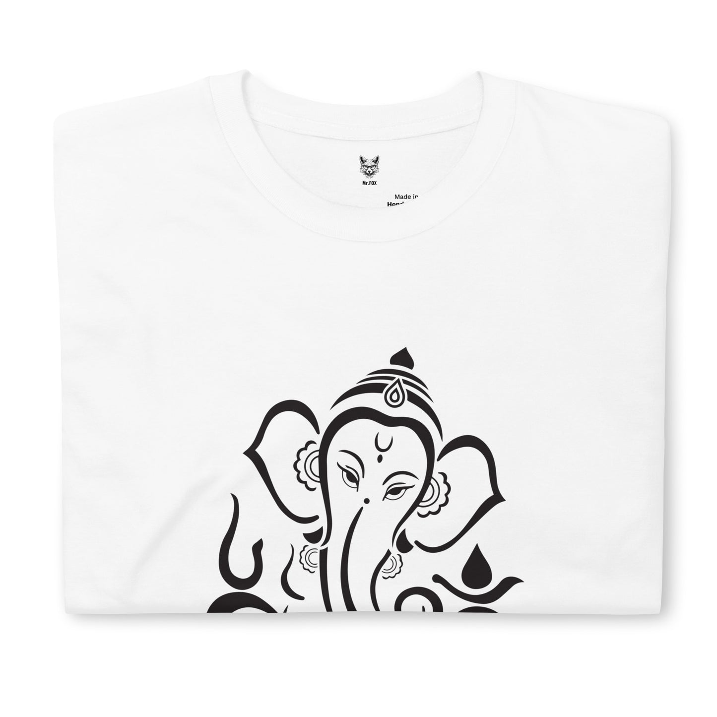 Short-Sleeve Unisex T-Shirt "Elephant linear" ID: 430 (PREMIUM)