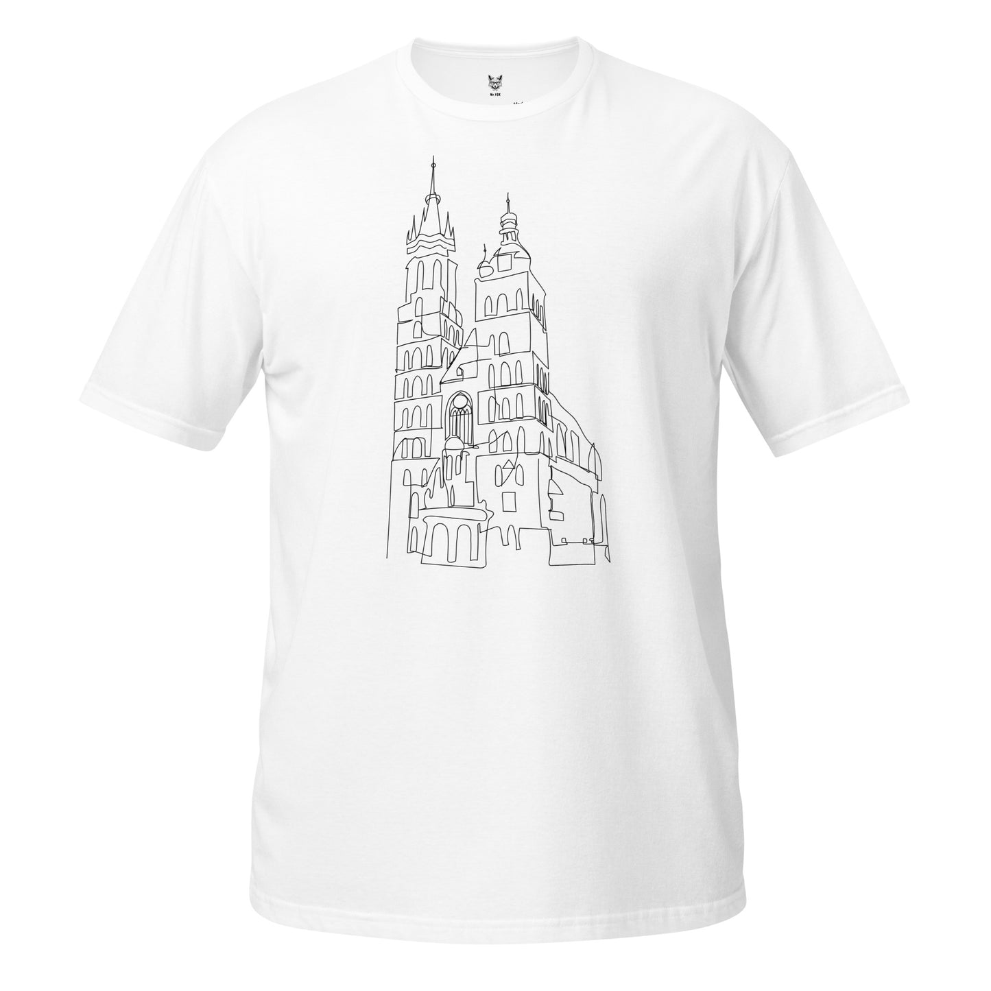 Koszulka unisex z krótkim rękawem „Architektura” ID: 435 (PREMIUM)