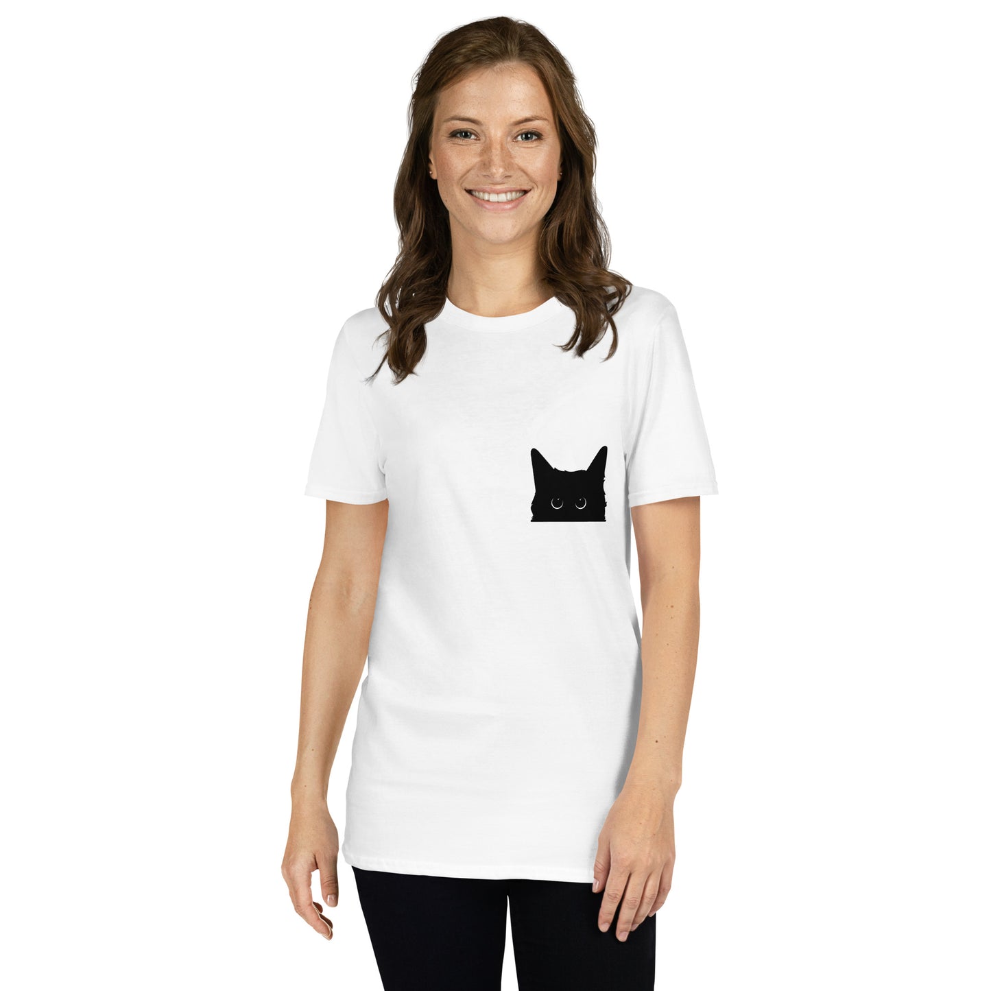 Short-Sleeve Unisex T-Shirt "Cat" ID: 448 (PREMIUM)