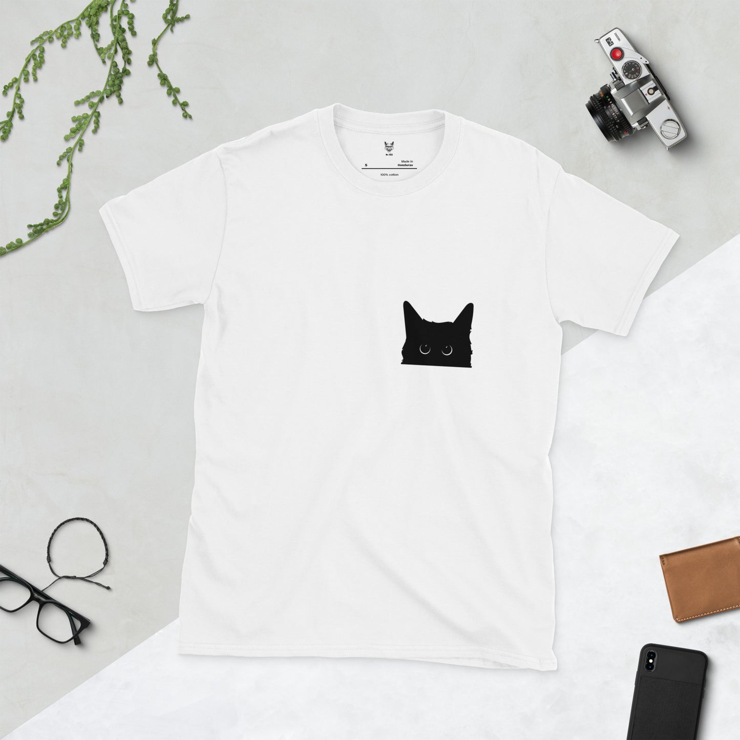 Short-Sleeve Unisex T-Shirt "Cat" ID: 448 (PREMIUM)