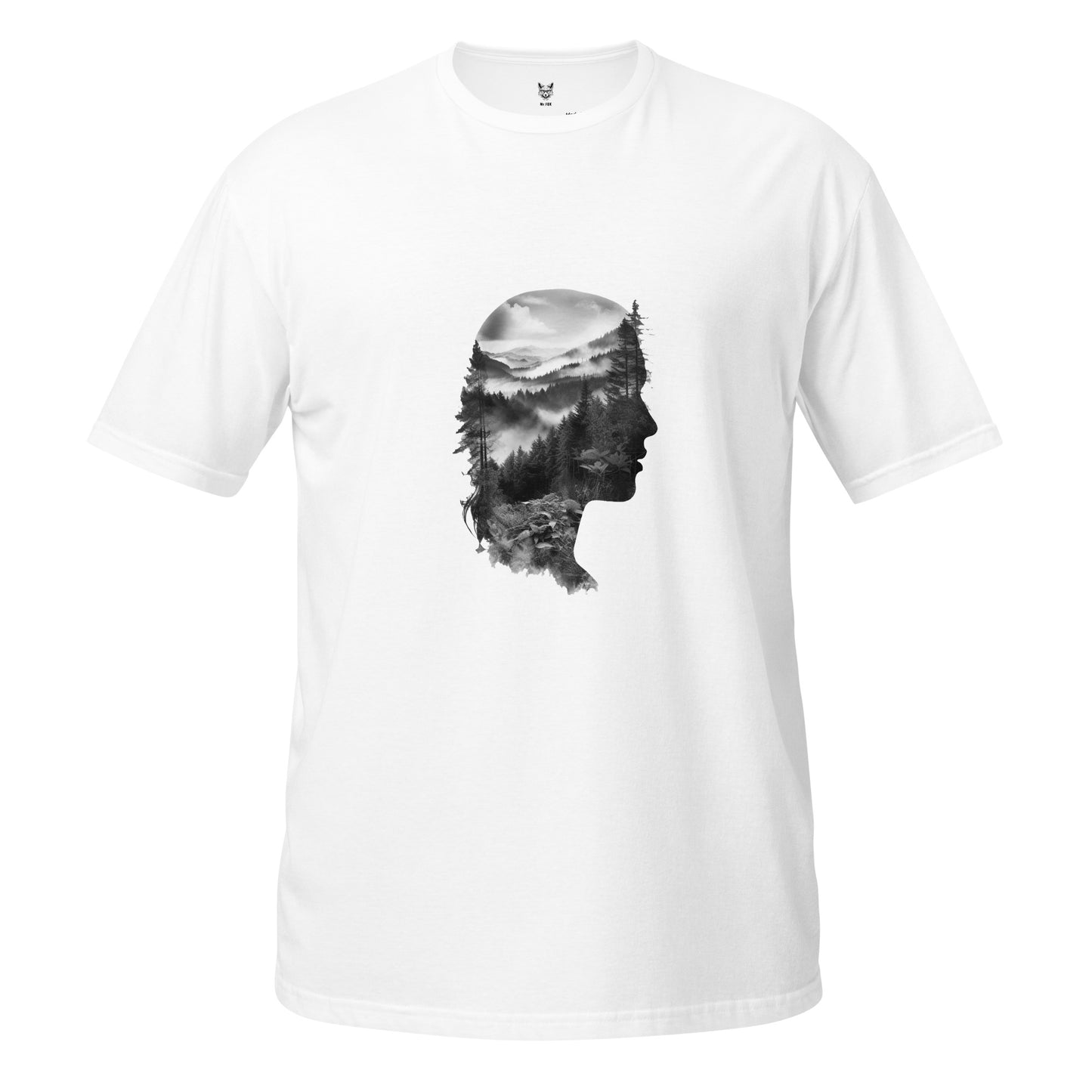 T-shirt unisex z krótkim rękawem „Kreatywna natura” ID 460 (PREMIUM)