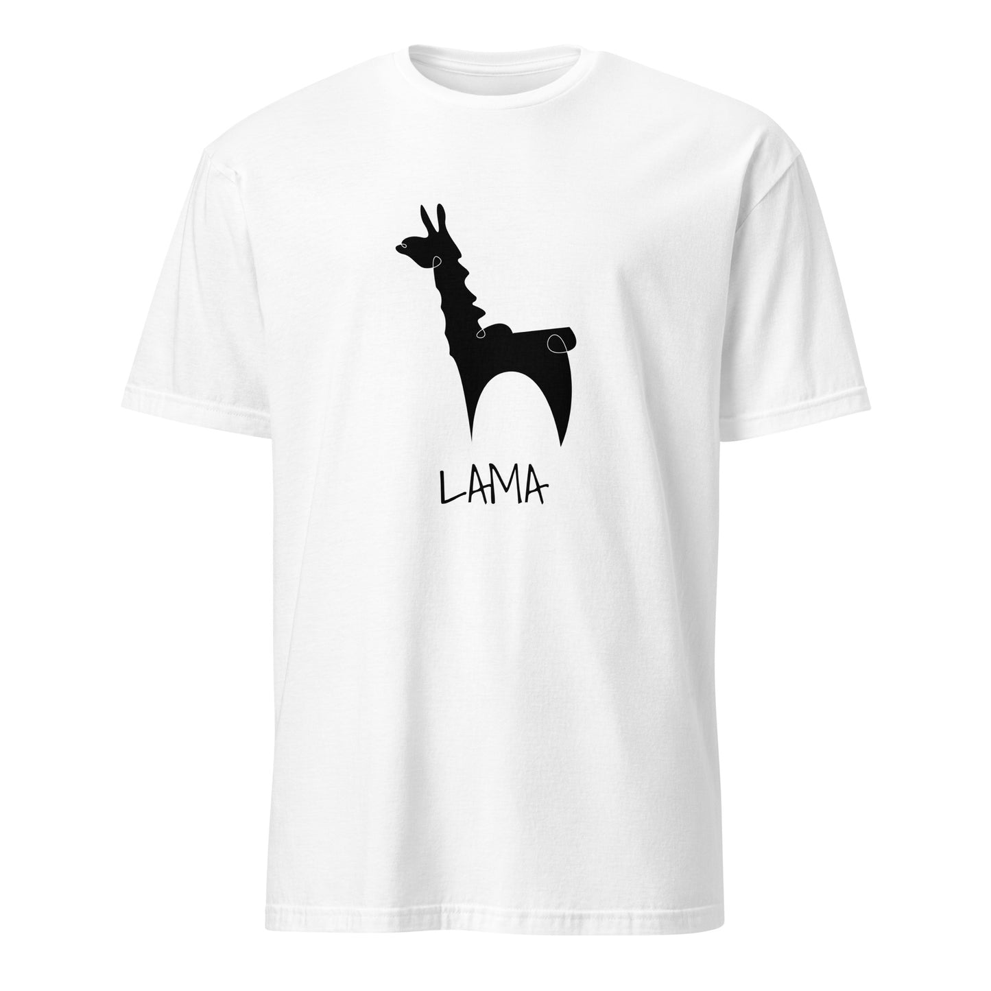 Short-Sleeve Unisex T-Shirt "LAMA" ID: 387 (PREMIUM)