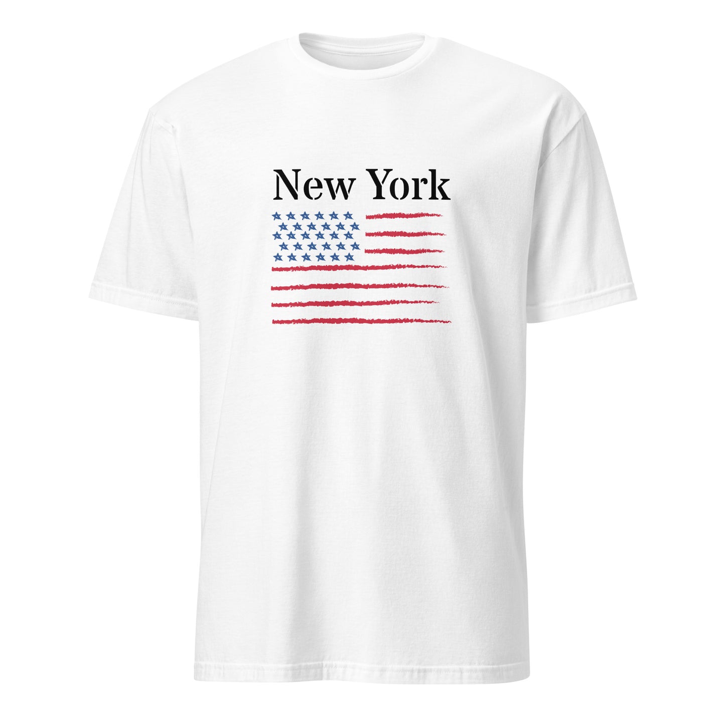 Short-Sleeve Unisex T-Shirt "New York" (front) ID: 465 (PREMIUM)