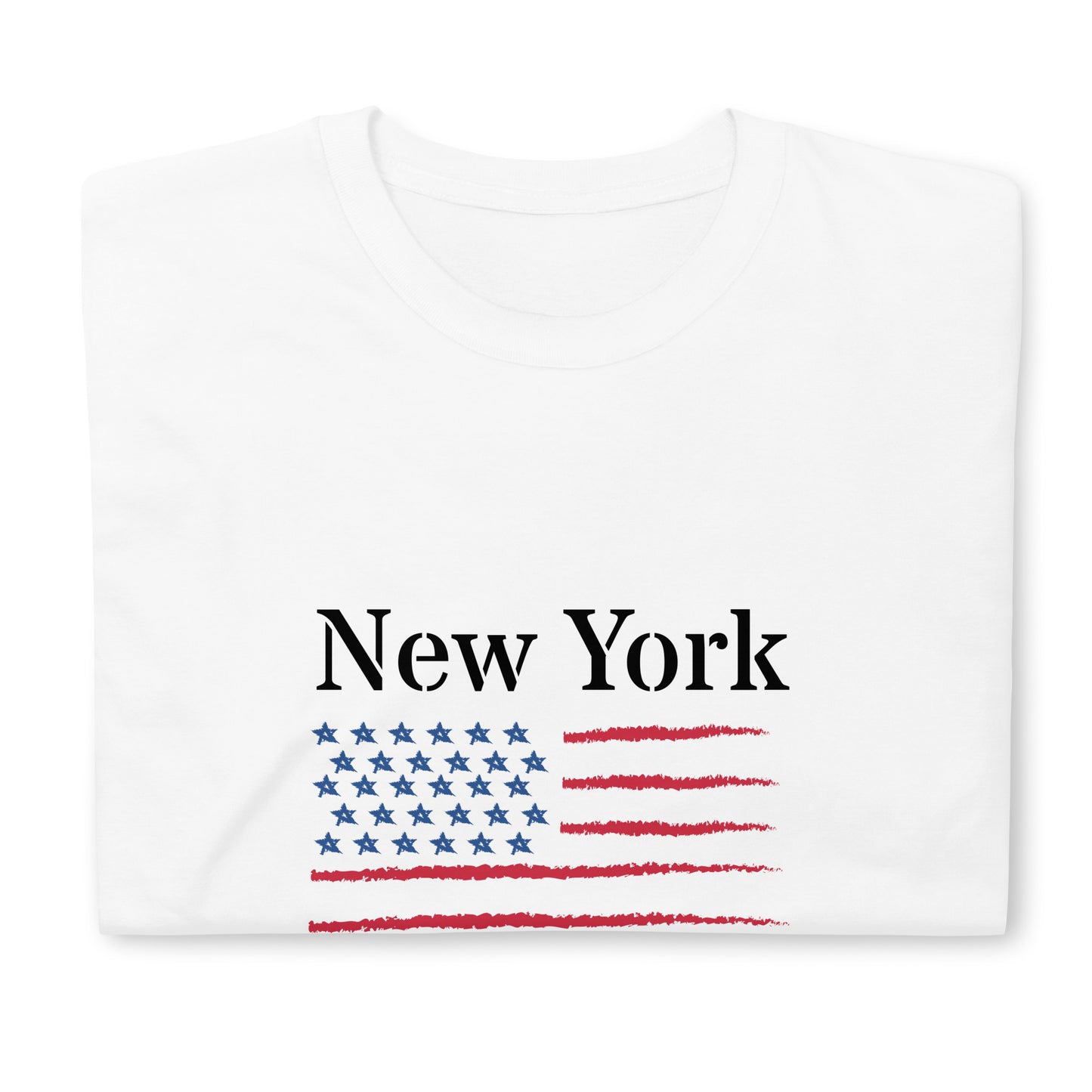 Short-Sleeve Unisex T-Shirt "New York" (front) ID: 465 (PREMIUM)