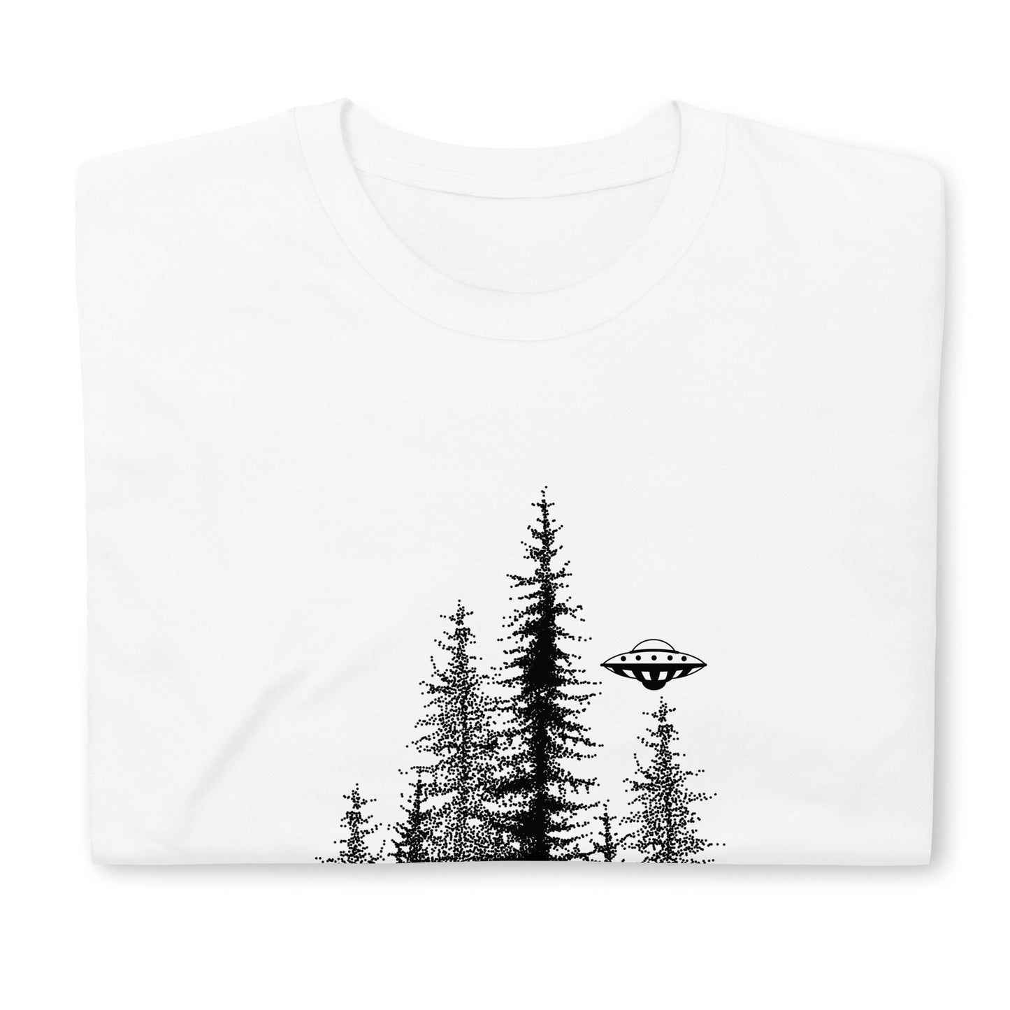 Short-Sleeve Unisex T-Shirt "Forest" (front&back) ID: 466 (PREMIUM)