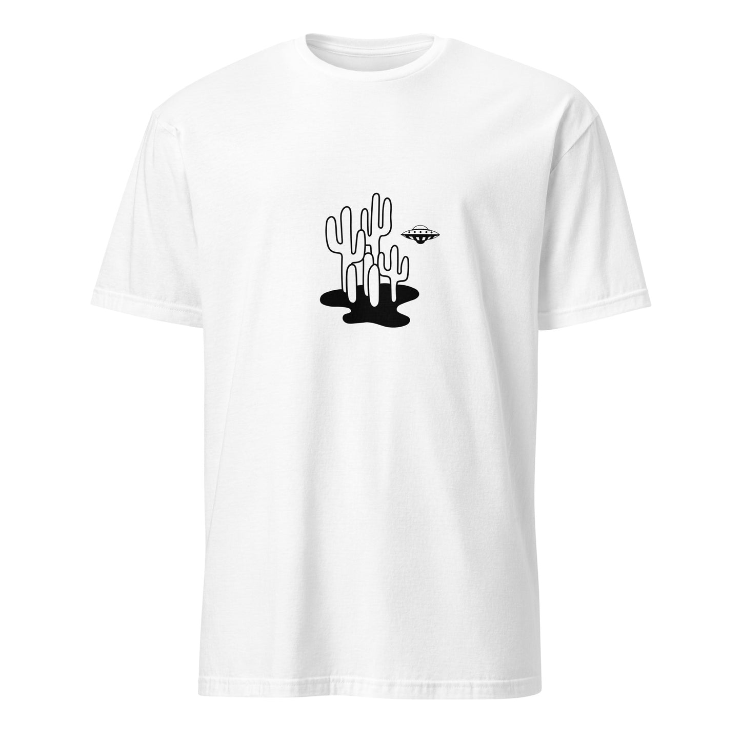 Short-Sleeve Unisex T-Shirt "UFO" (front&back) ID: 503 (PREMIUM)