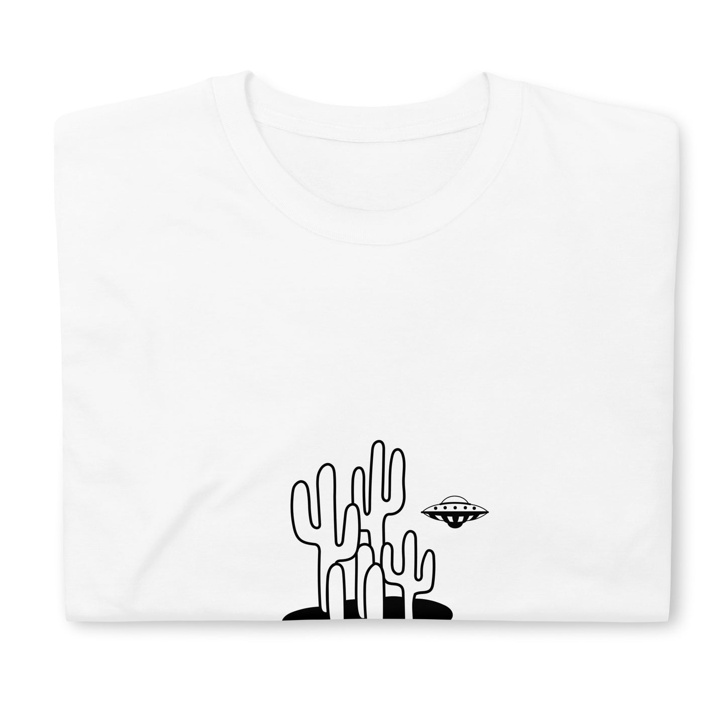 Short-Sleeve Unisex T-Shirt "UFO" (front&back) ID: 503 (PREMIUM)