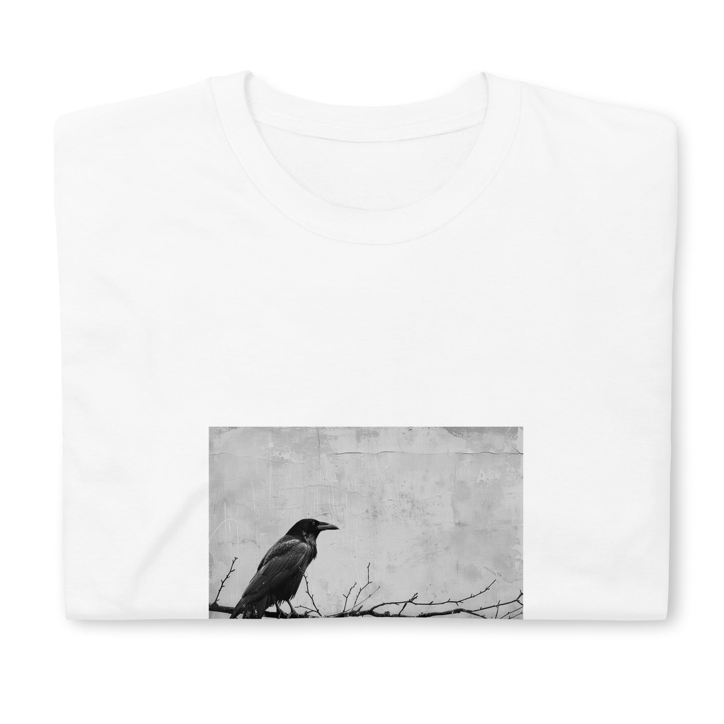 Short-Sleeve Unisex T-Shirt "CROW" (front) id: 507