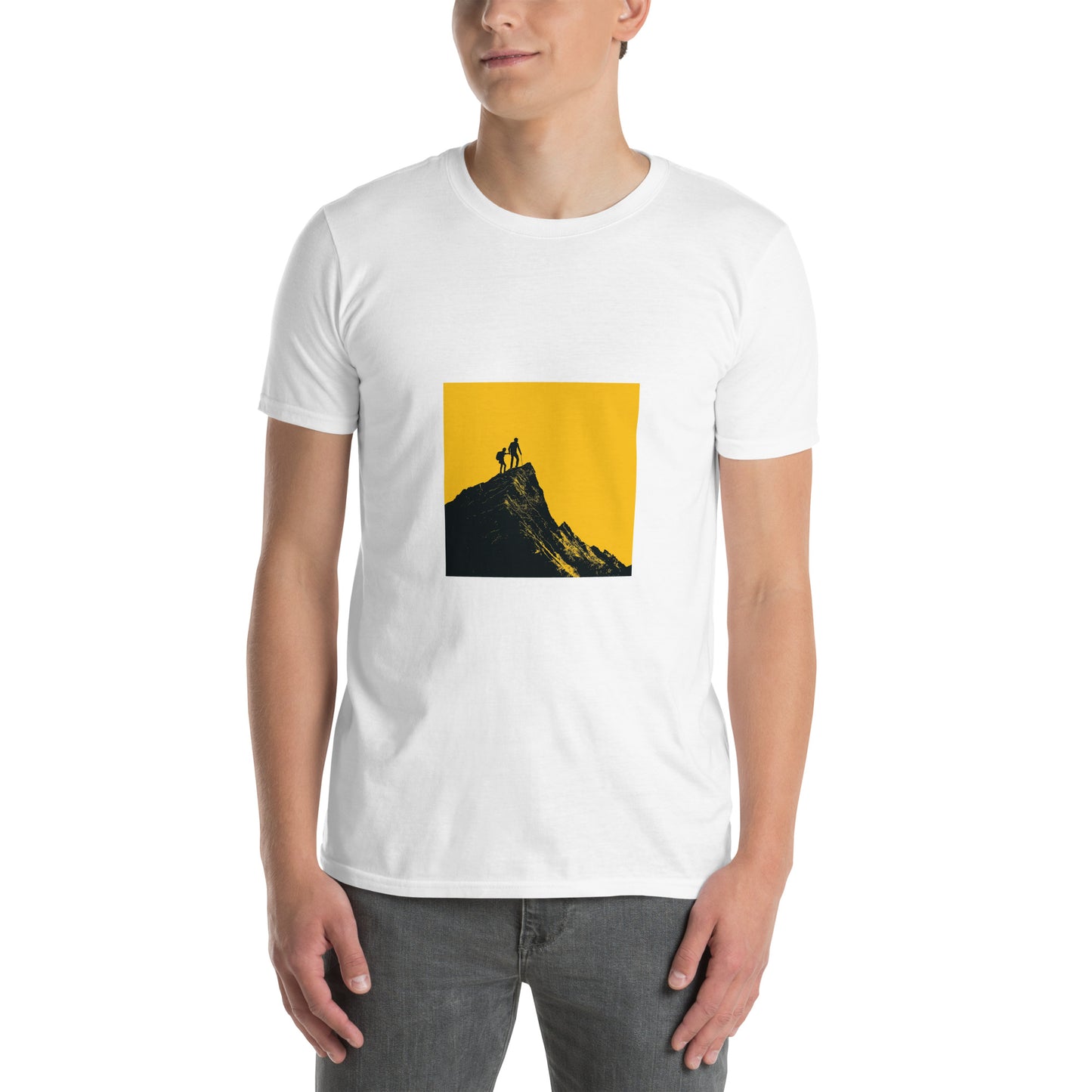 Short-Sleeve Unisex T-Shirt "Mountains" (front&back) id: 514