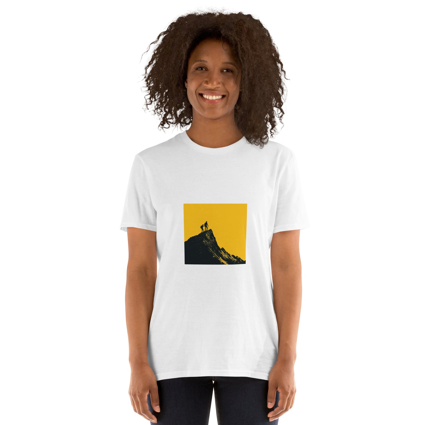 Short-Sleeve Unisex T-Shirt "Mountains" (front&back) id: 514