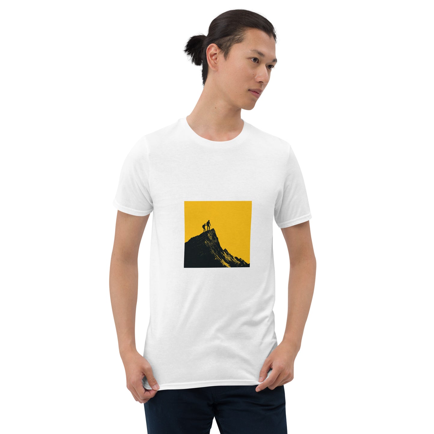 Short-Sleeve Unisex T-Shirt "Mountains" (front&back) id: 514