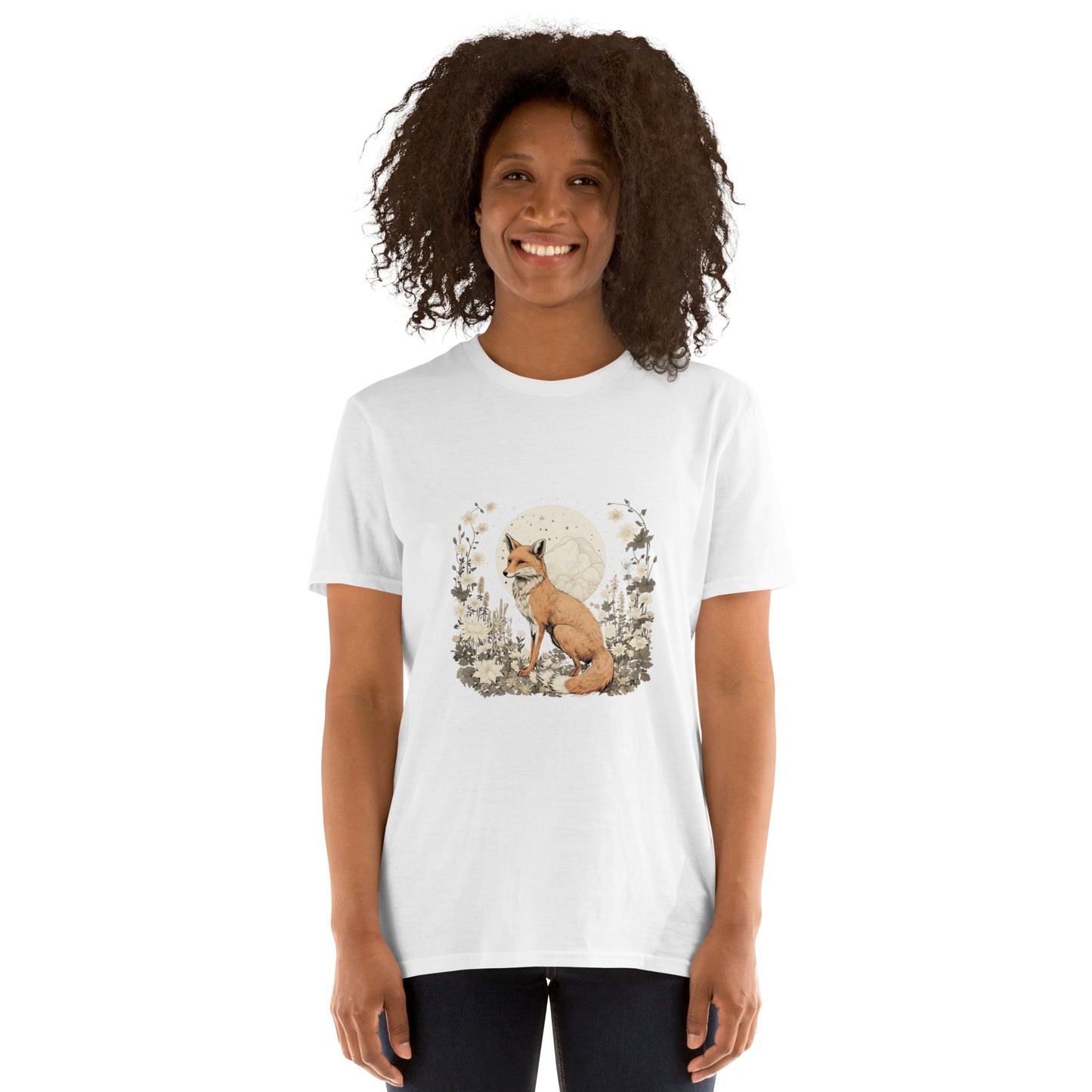 Short-Sleeve Unisex T-Shirt "Magic Fox" (front) id: 518