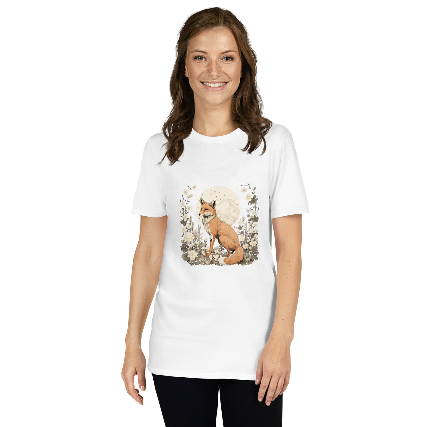 Short-Sleeve Unisex T-Shirt "Magic Fox" (front) id: 518