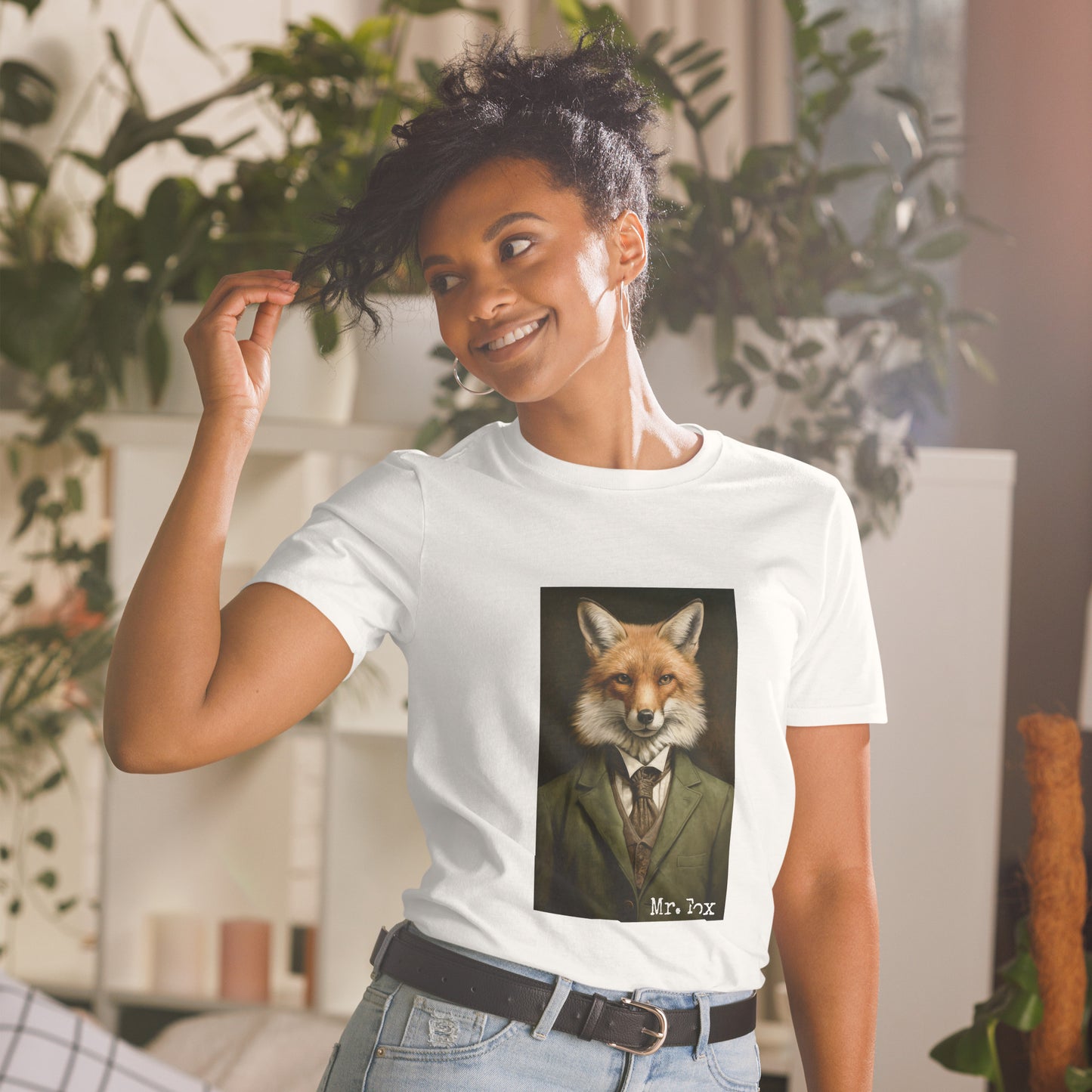 Short-Sleeve Unisex T-Shirt "Mr. Fox" (front) id: 510