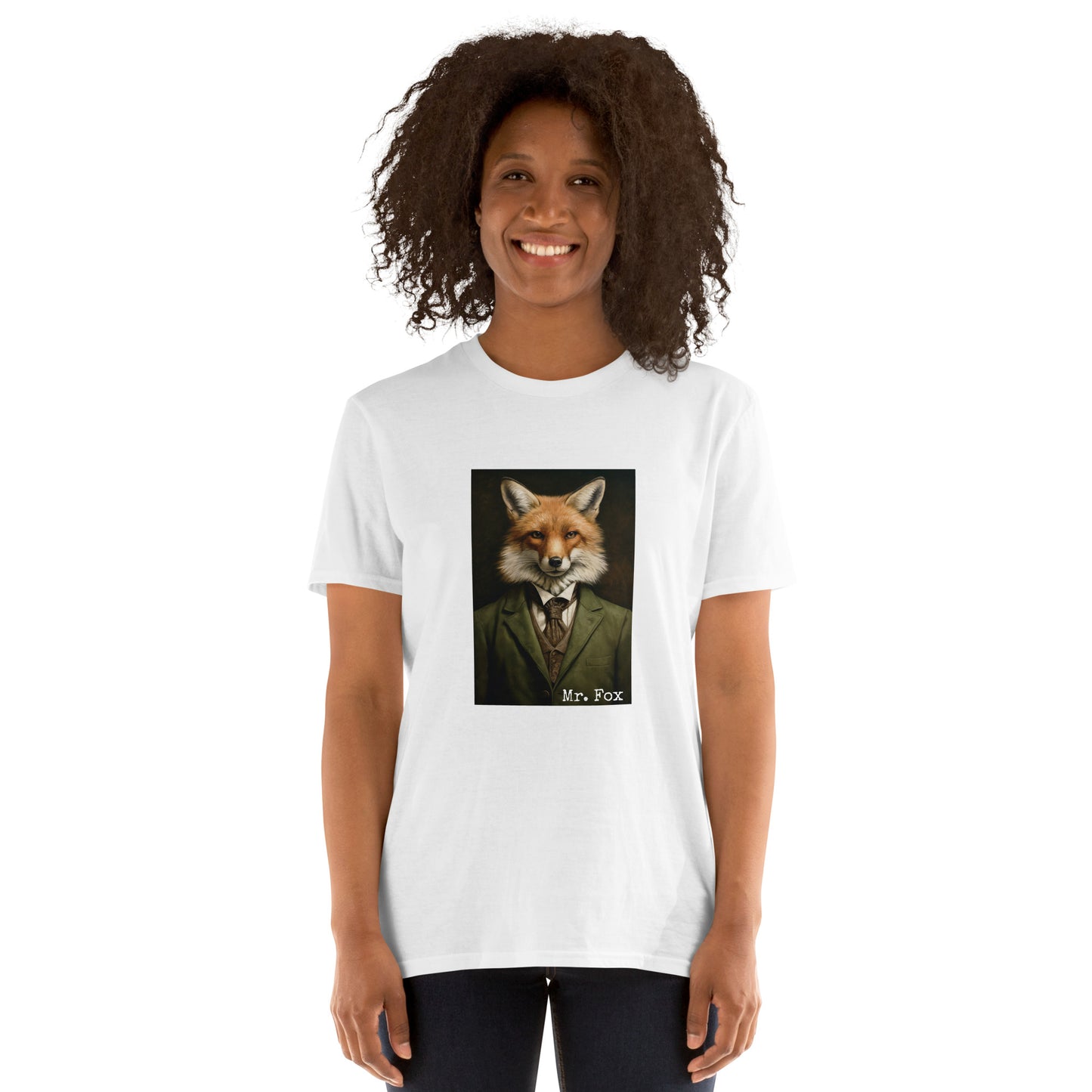 Short-Sleeve Unisex T-Shirt "Mr. Fox" (front) id: 510