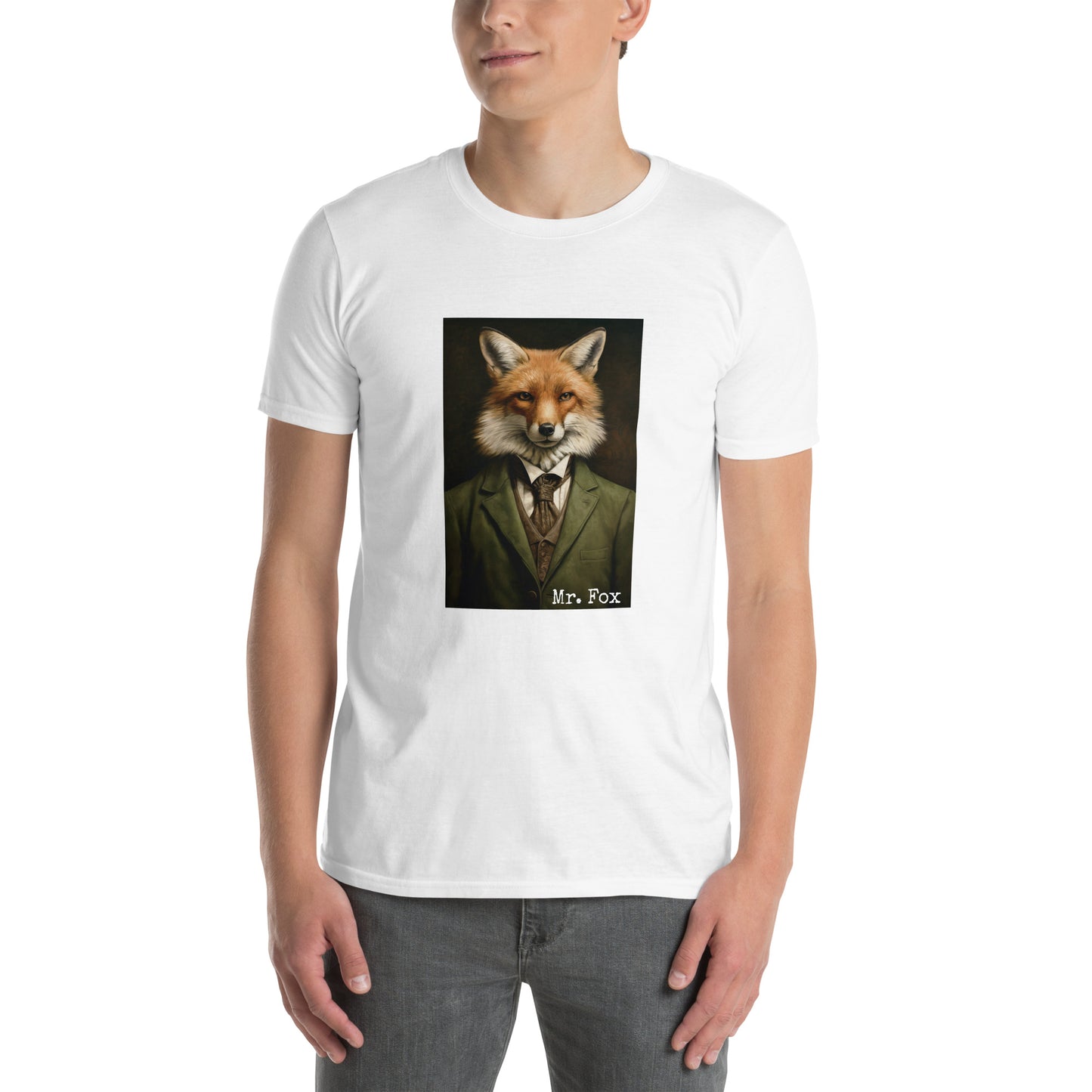 Short-Sleeve Unisex T-Shirt "Mr. Fox" (front) id: 510