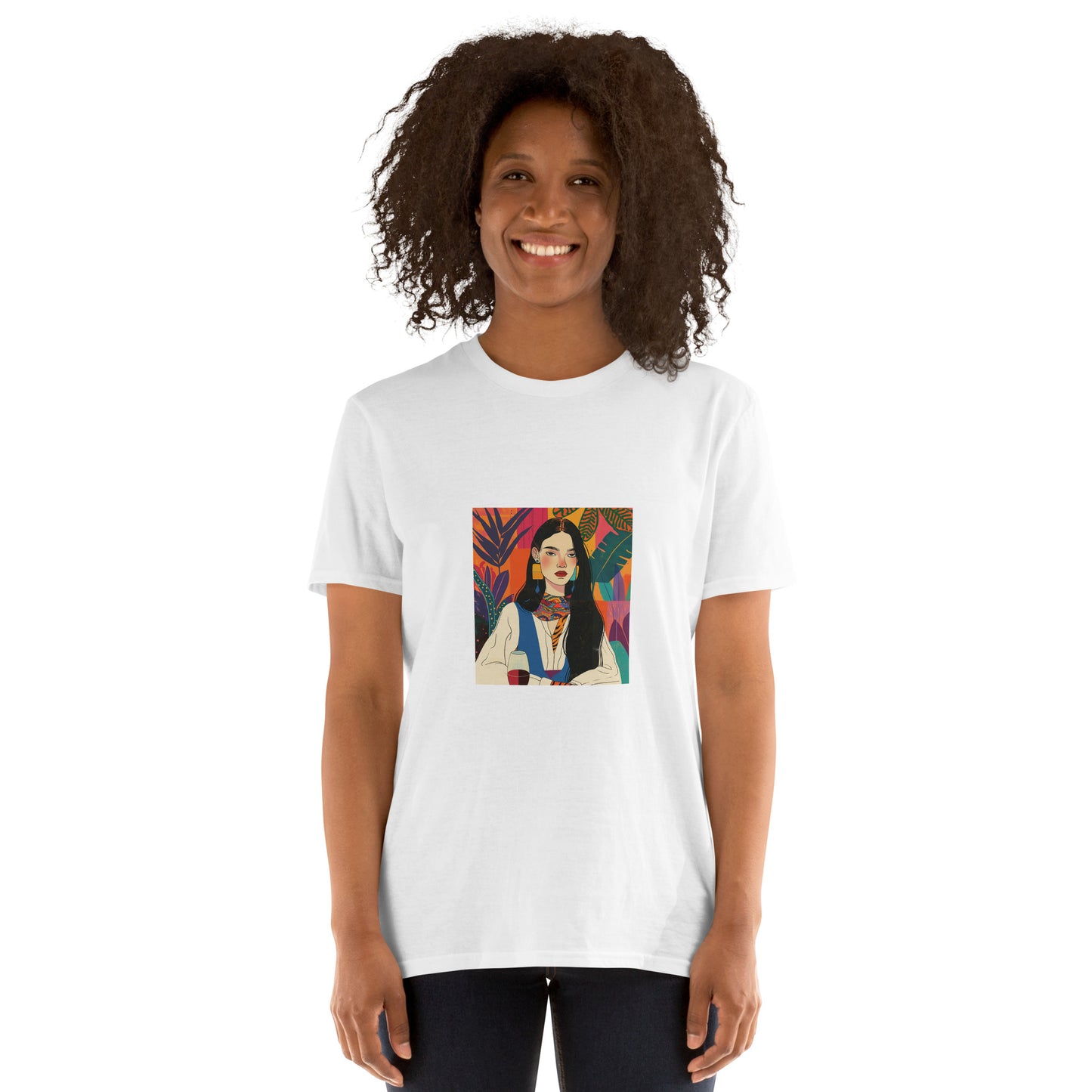 Short-Sleeve Unisex T-Shirt "Girl" (front) id: 522