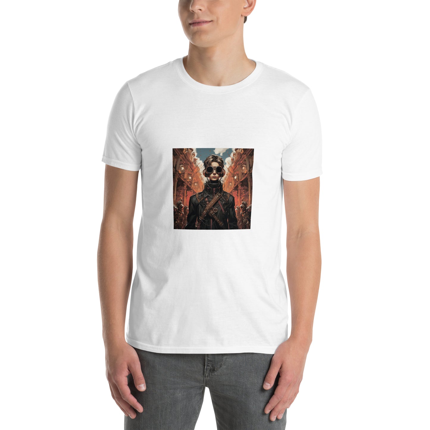 Short-Sleeve Unisex T-Shirt "Steampunk" (front) id: 526