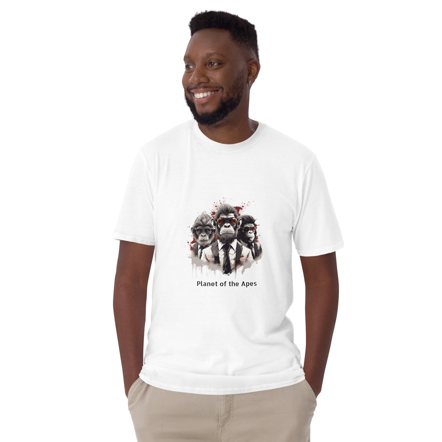 Short-Sleeve Unisex T-Shirt "Monkey" (front) id: 528