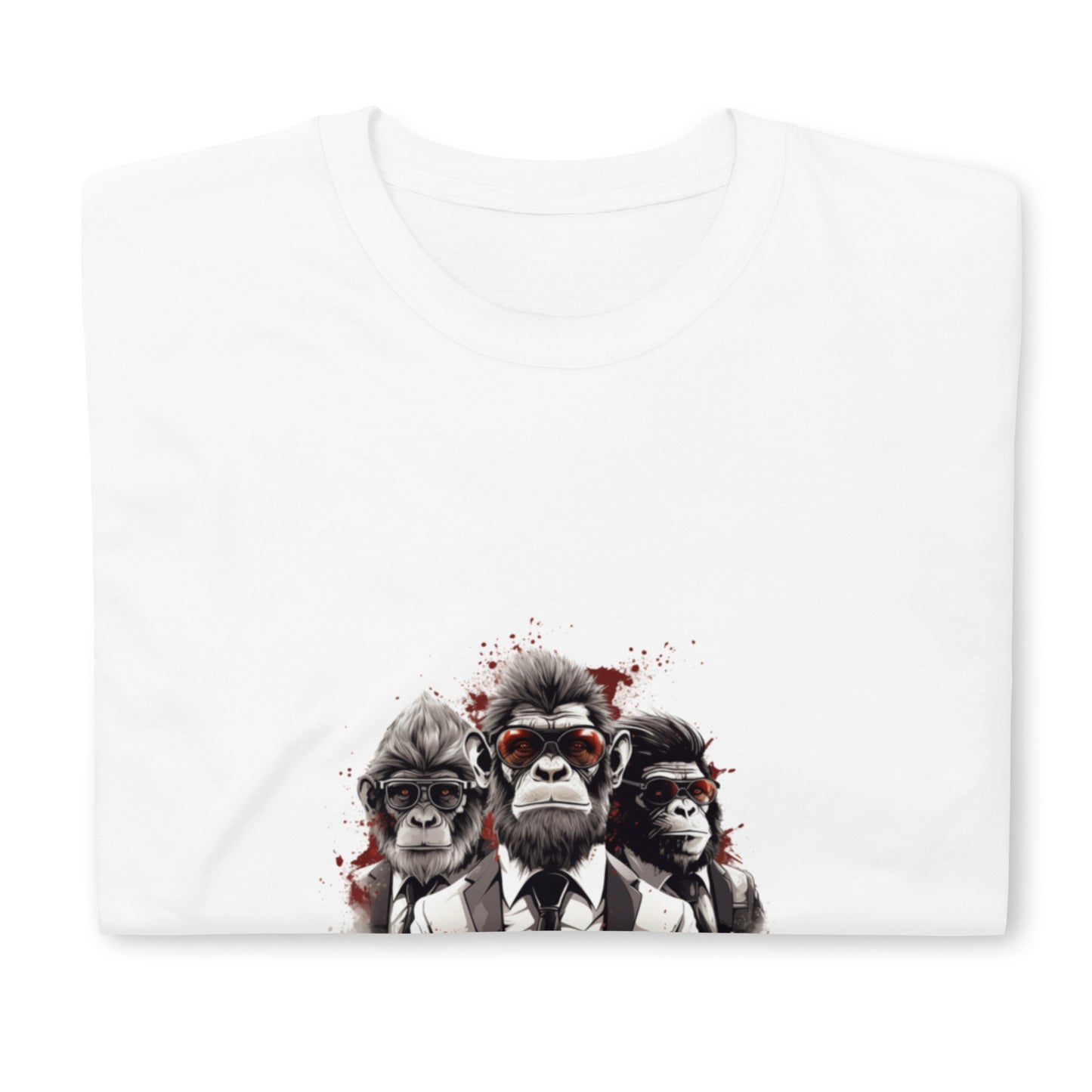 Short-Sleeve Unisex T-Shirt "Monkey" (front) id: 528