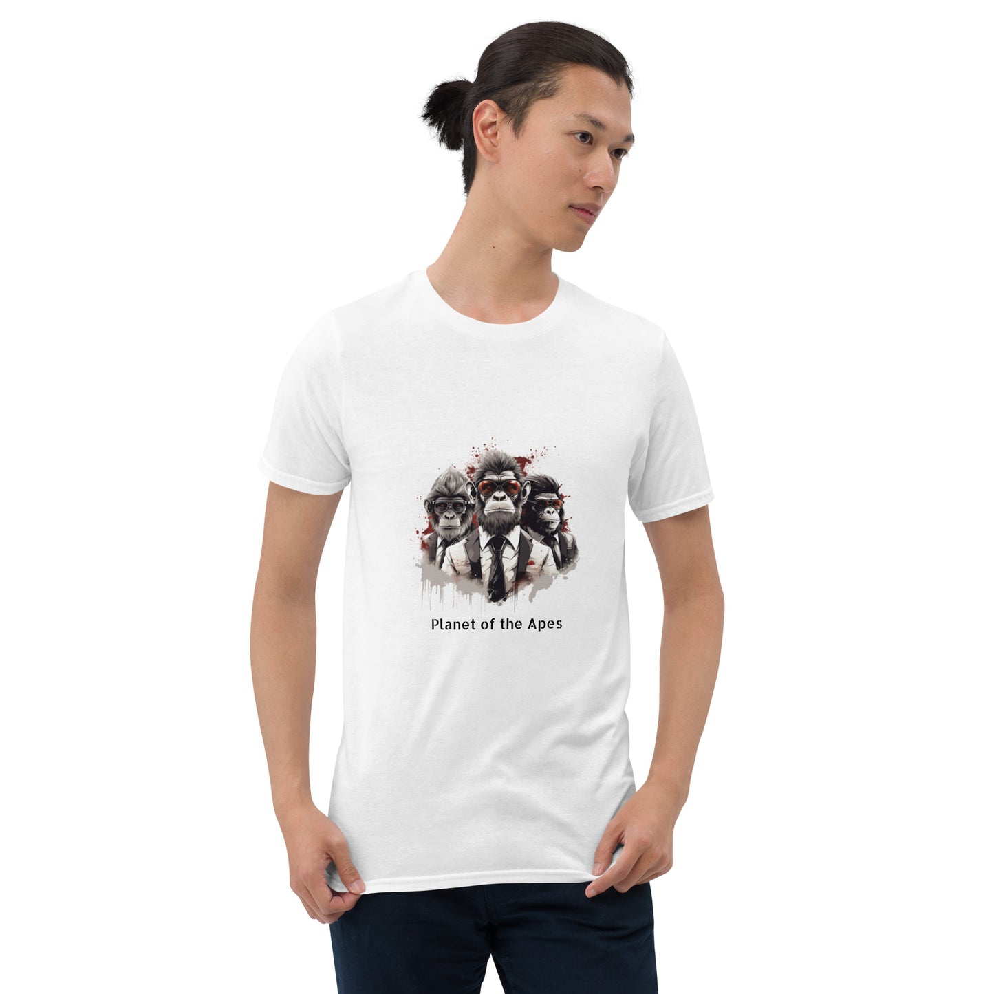 Short-Sleeve Unisex T-Shirt "Monkey" (front) id: 528