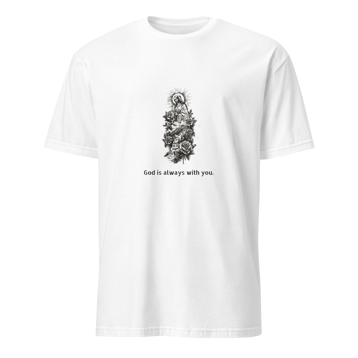 Short-Sleeve Unisex T-Shirt "Jesus" (front) id: 530