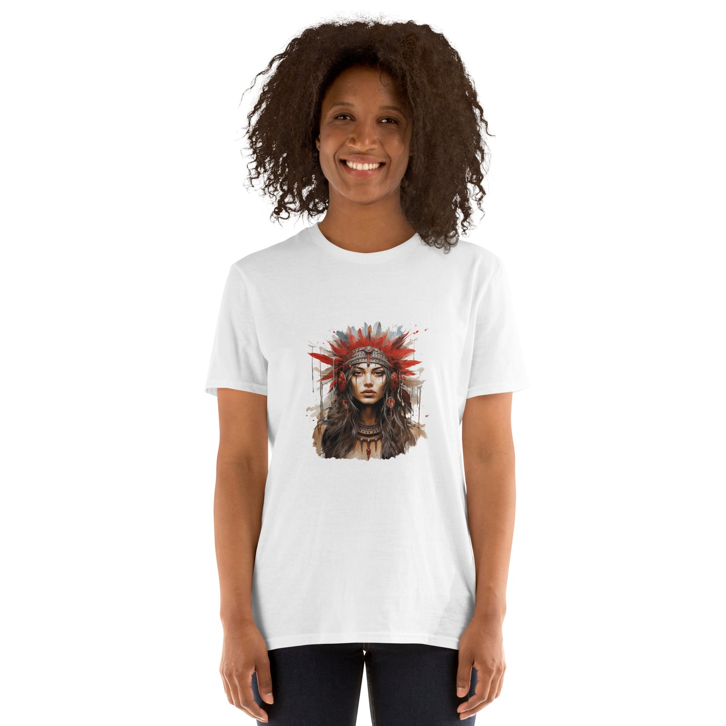 Short-Sleeve Unisex T-Shirt "Indian" (front) id: 531