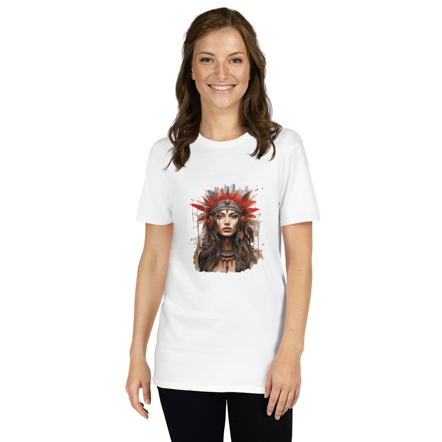 Short-Sleeve Unisex T-Shirt "Indian" (front) id: 531