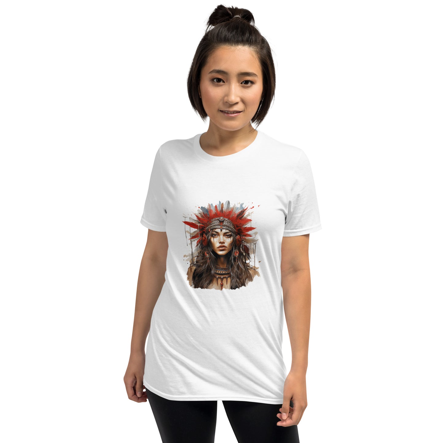 Short-Sleeve Unisex T-Shirt "Indian" (front) id: 531