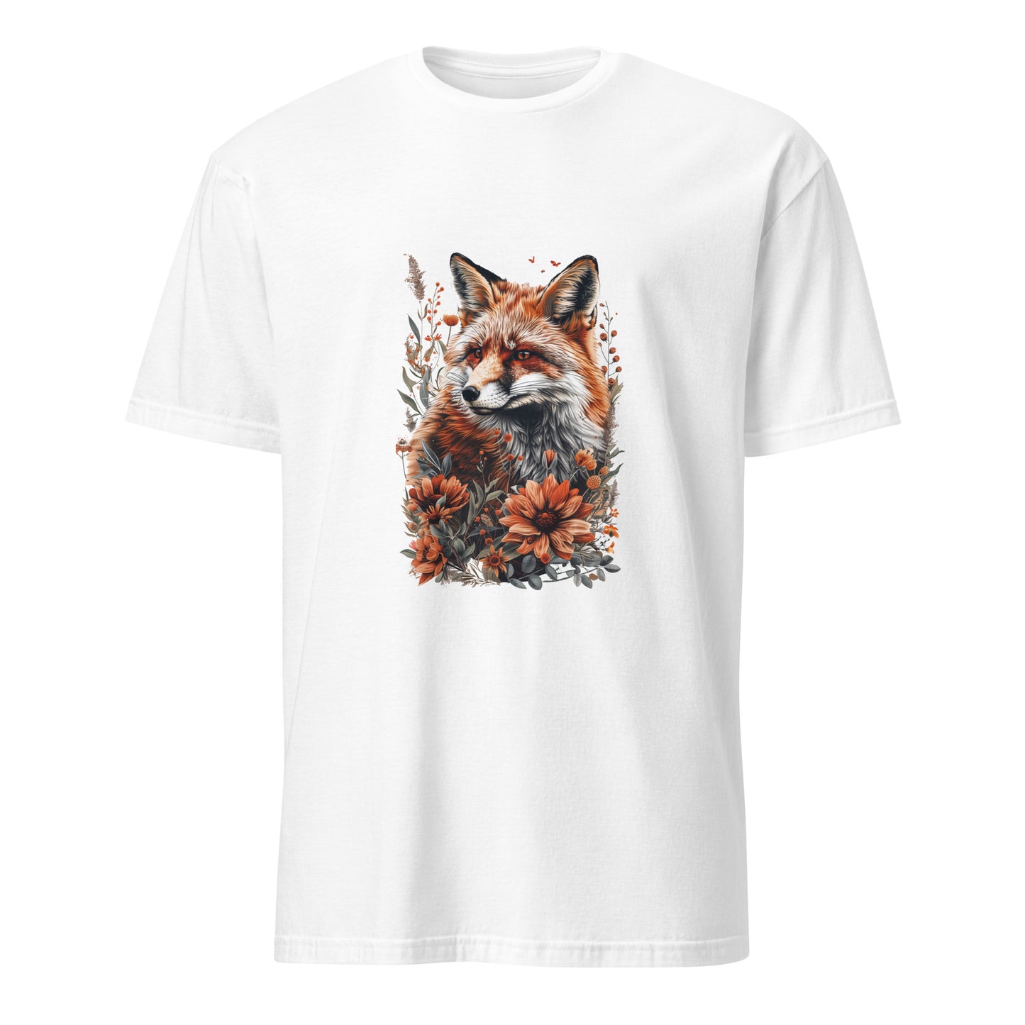 Short-Sleeve Unisex T-Shirt "Fox" (front) id: 538