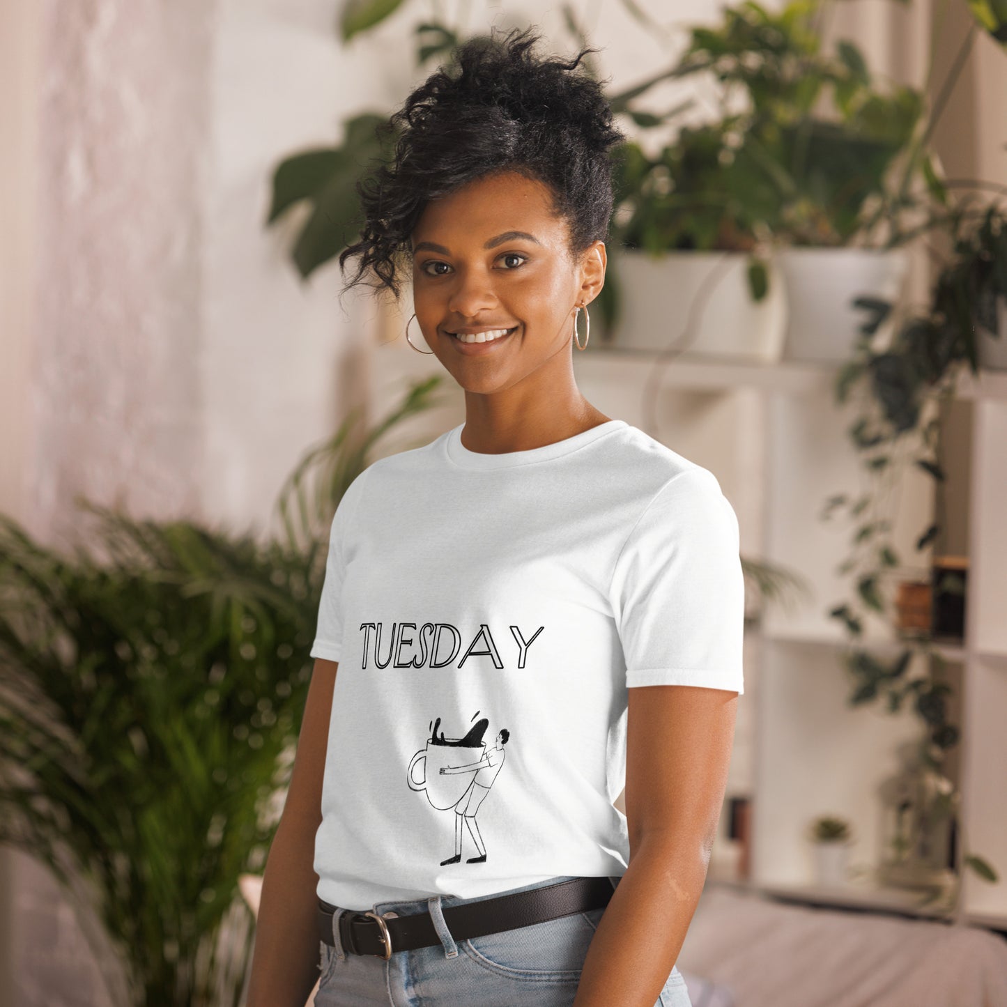 Short-Sleeve Unisex T-Shirt "TUESDAY" ID: 33 (PREMIUM)