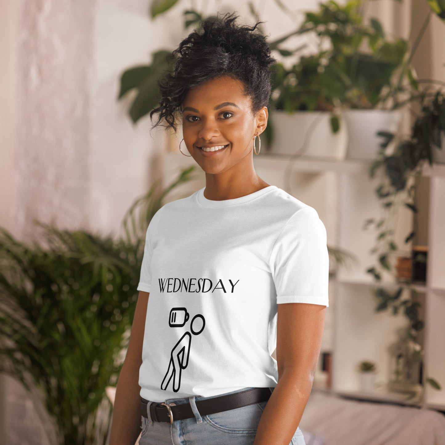 Short-Sleeve Unisex T-Shirt "WEDNESDAY" id: 36 (PREMIUM)