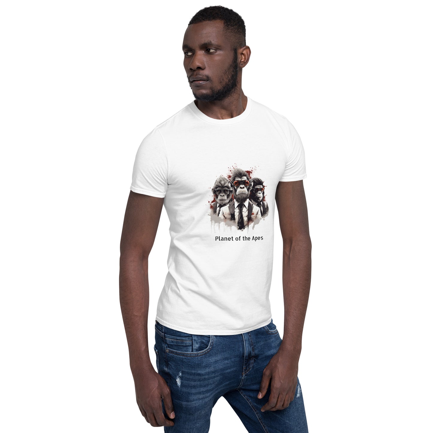 Short-Sleeve Unisex T-Shirt "Monkey" (front) id: 528