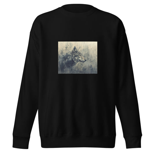 Unisex Premium Sweatshirt "WOLF" (front&back) id: 513