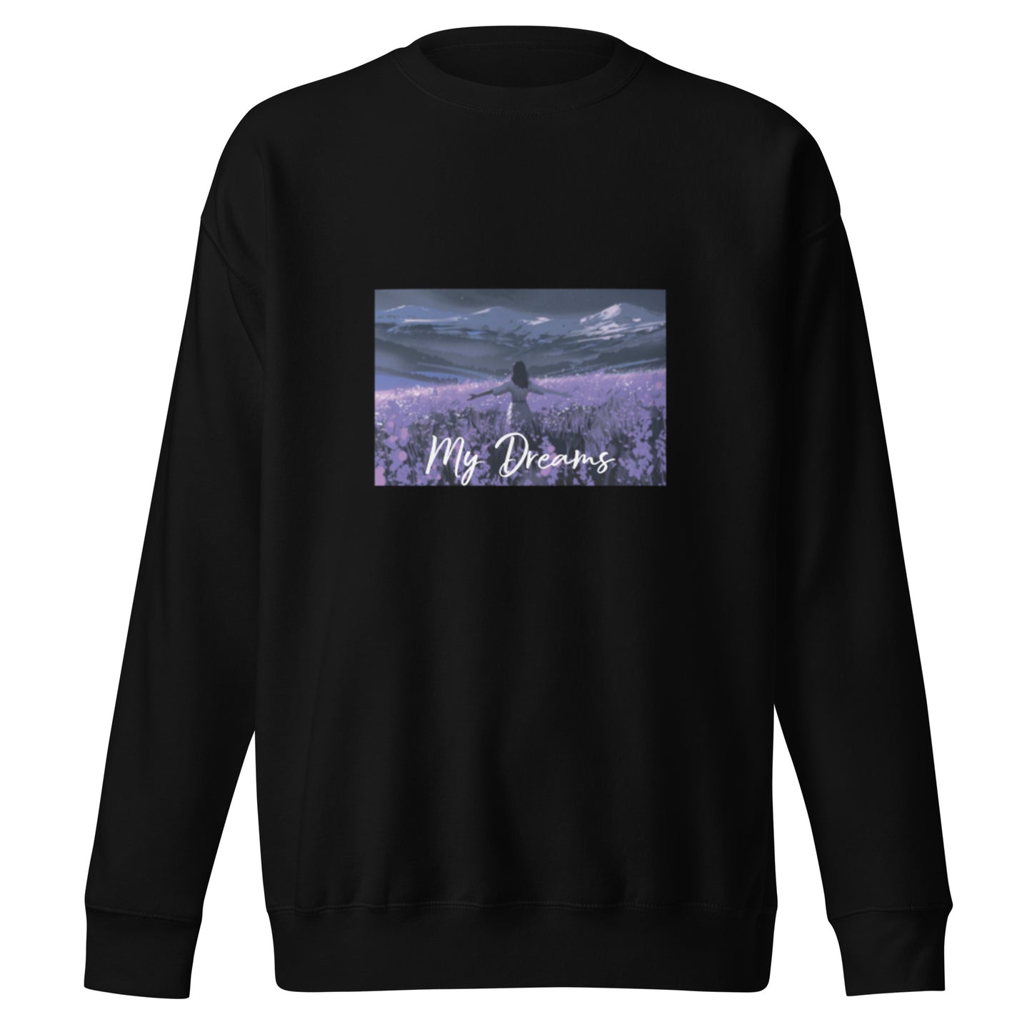 Unisex Premium Sweatshirt "My Dreams" (front) id: 517