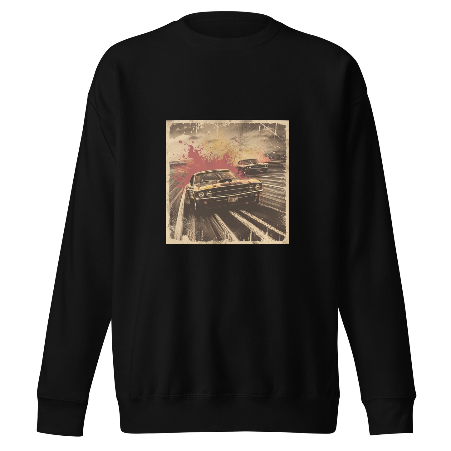 Unisex Premium Sweatshirt "Car" (front) id: 525