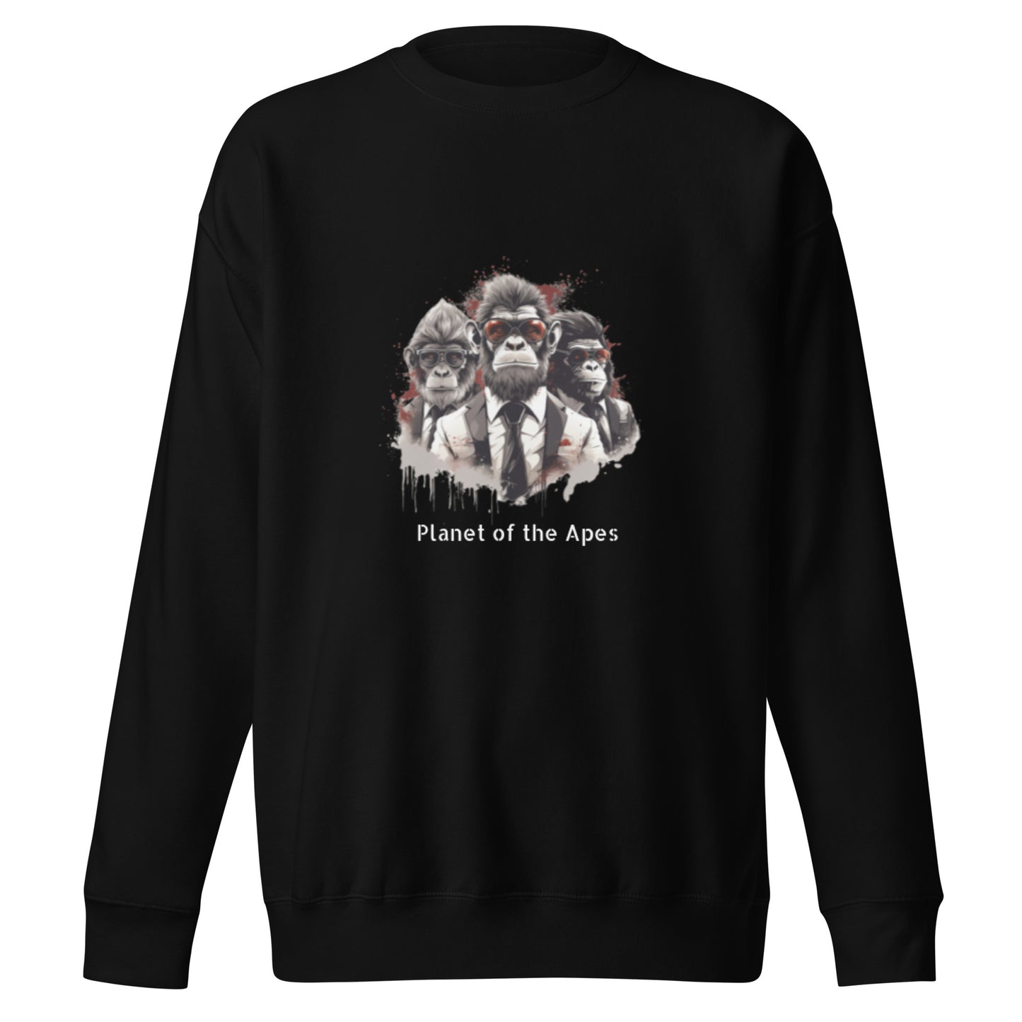 Unisex Premium Sweatshirt "Monkey" (front) id: 529