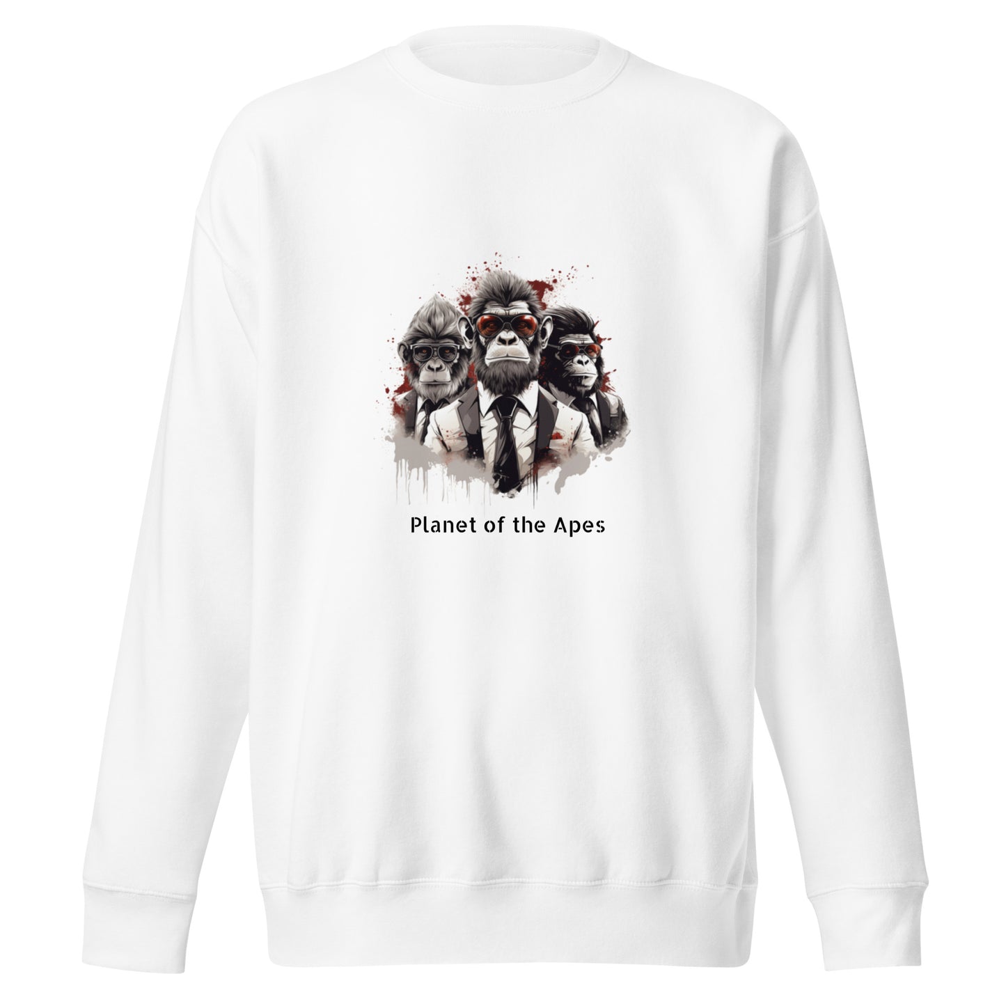 Unisex Premium Sweatshirt "Monkey" (front) id: 529